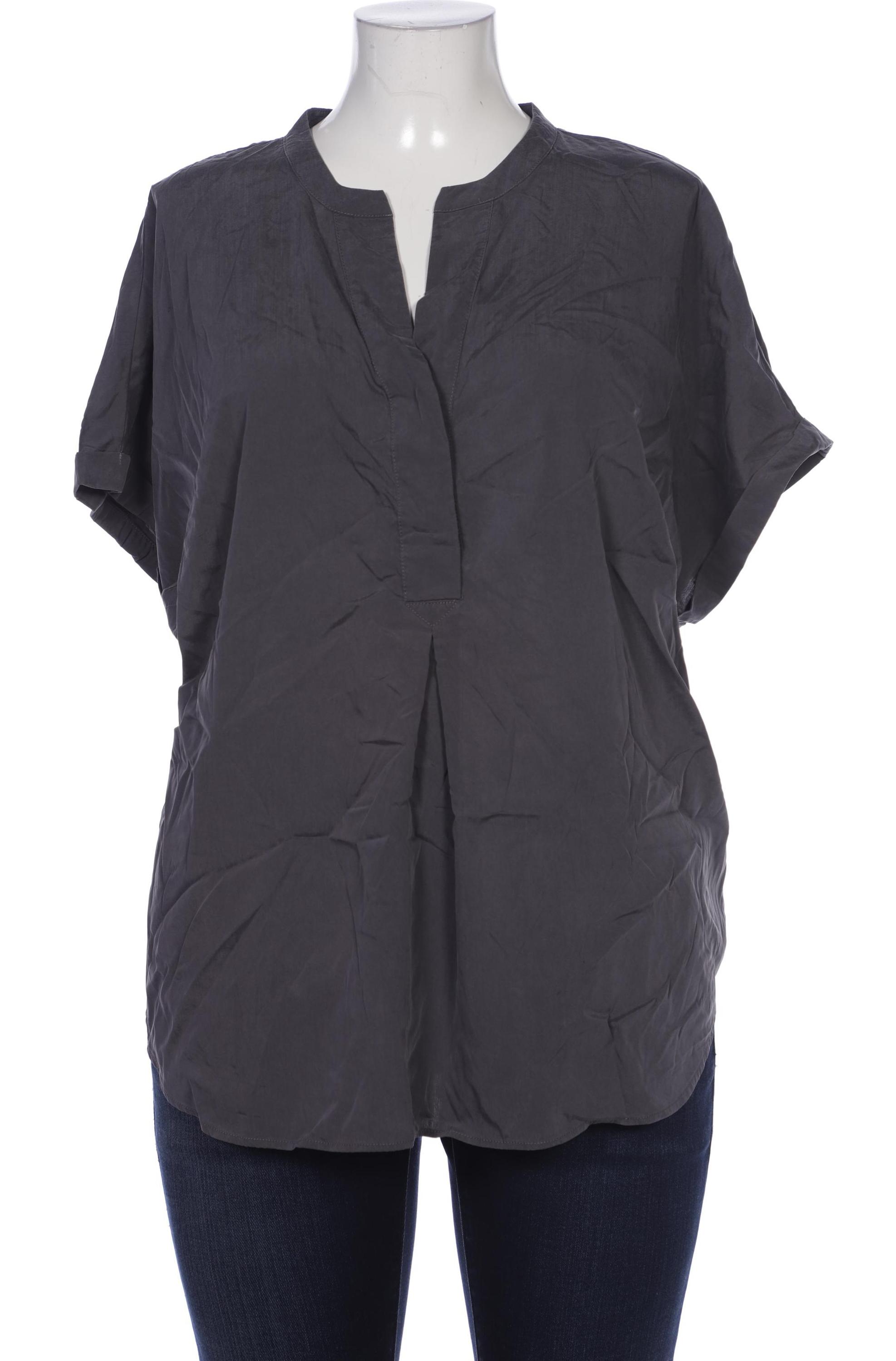 

Peter Hahn Damen Bluse, grau, Gr. 48