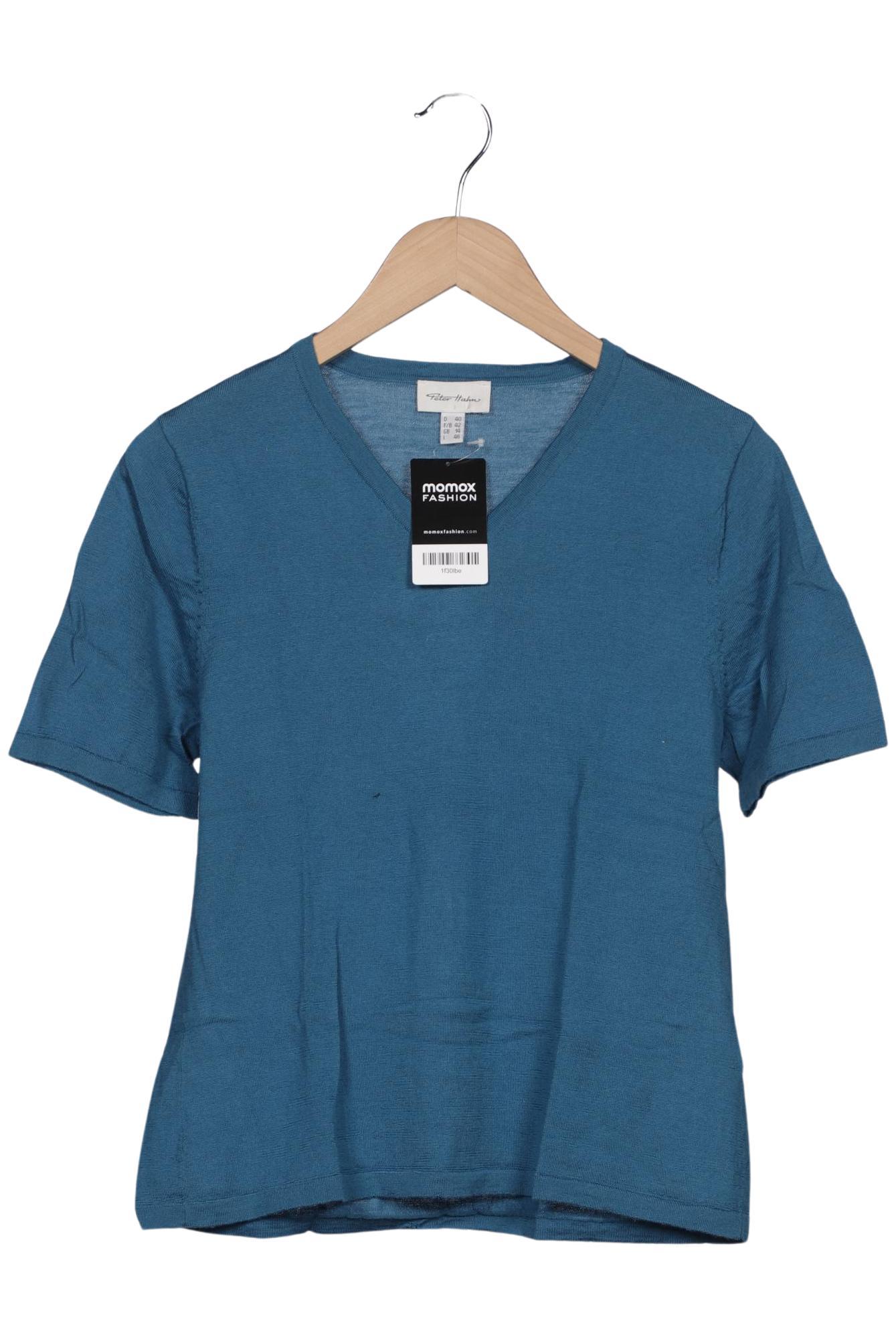 

Peter Hahn Damen Pullover, blau, Gr. 40