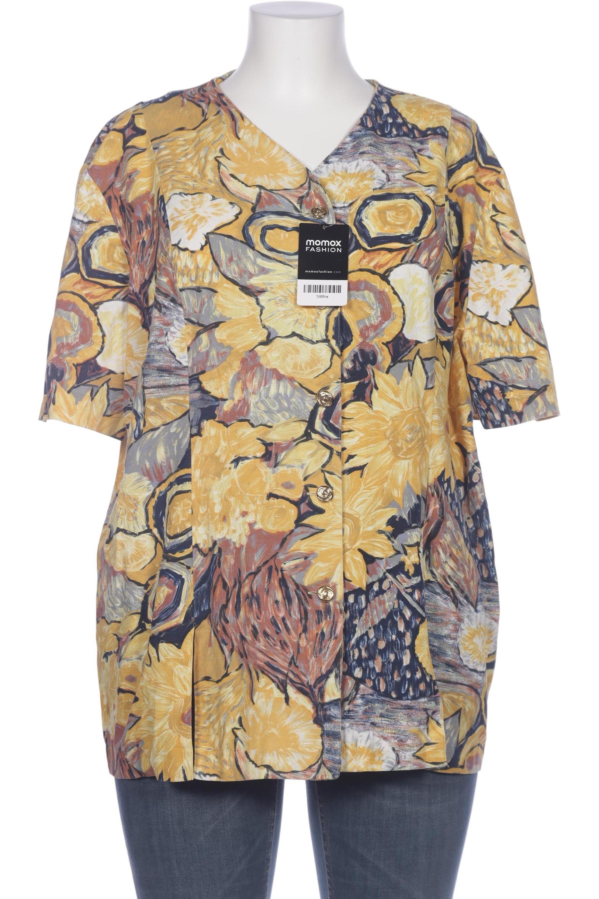 

Peter Hahn Damen Bluse, gelb, Gr. 52