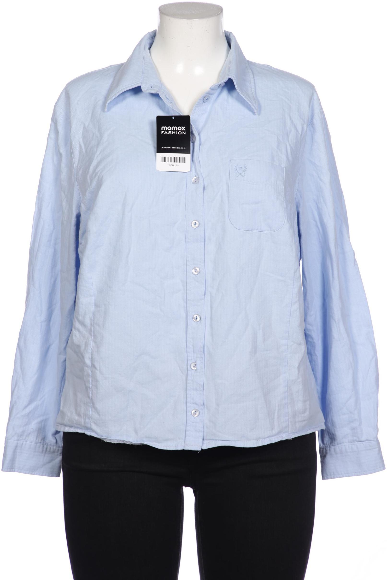 

Peter Hahn Damen Bluse, blau, Gr. 48