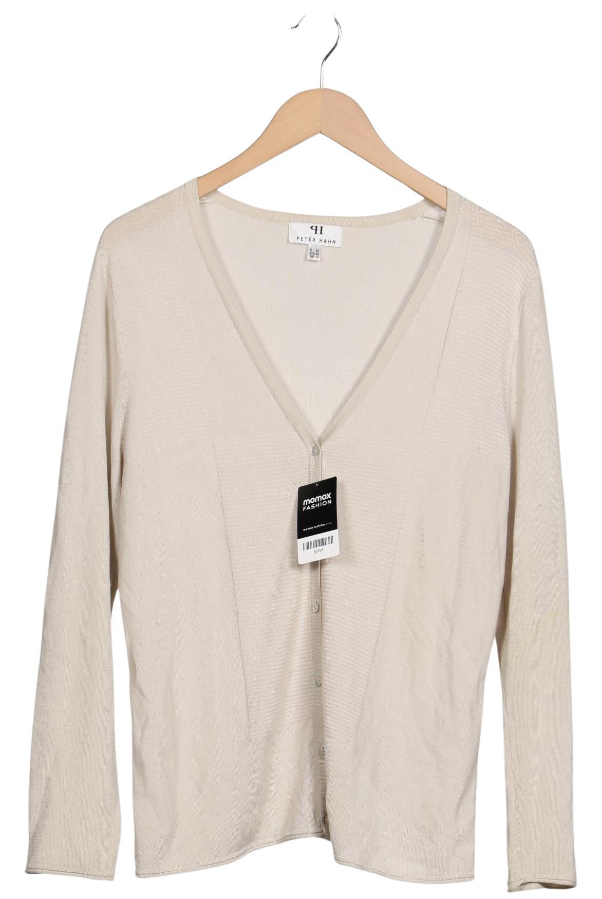 

Peter Hahn Damen Strickjacke, beige, Gr. 42