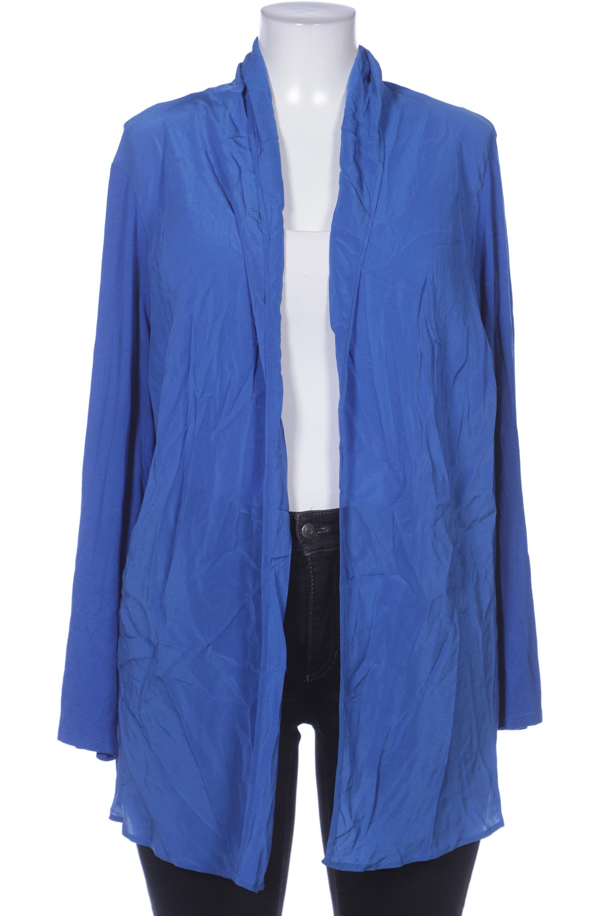 

Peter Hahn Damen Strickjacke, blau, Gr. 50