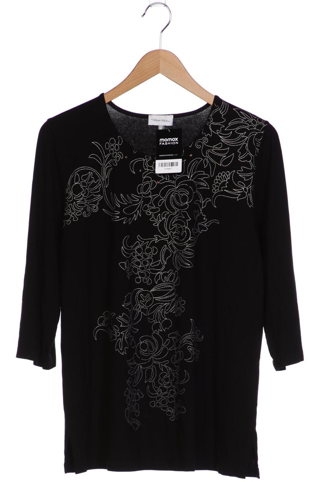 

Peter Hahn Damen Langarmshirt, schwarz, Gr. 44