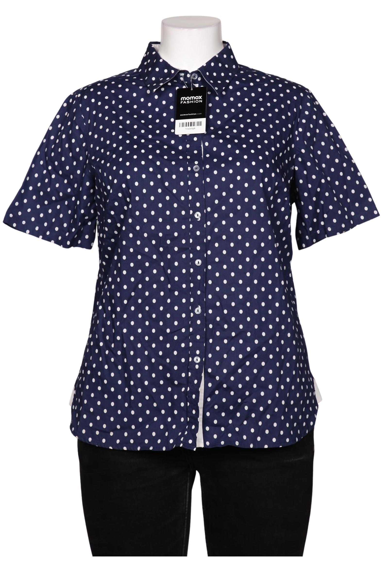 

Peter Hahn Damen Bluse, blau, Gr. 44