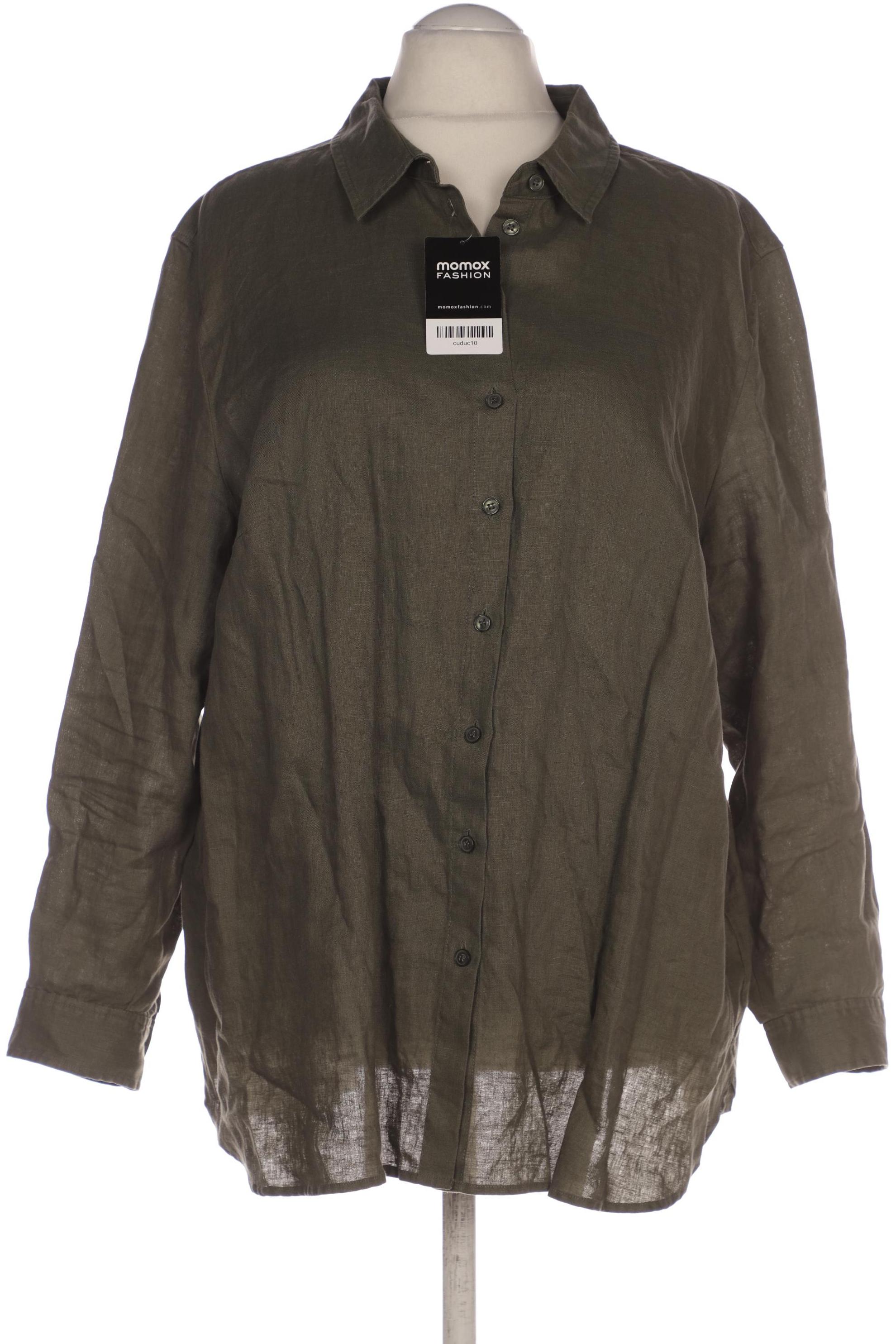 

Peter Hahn Damen Bluse, grün, Gr. 52