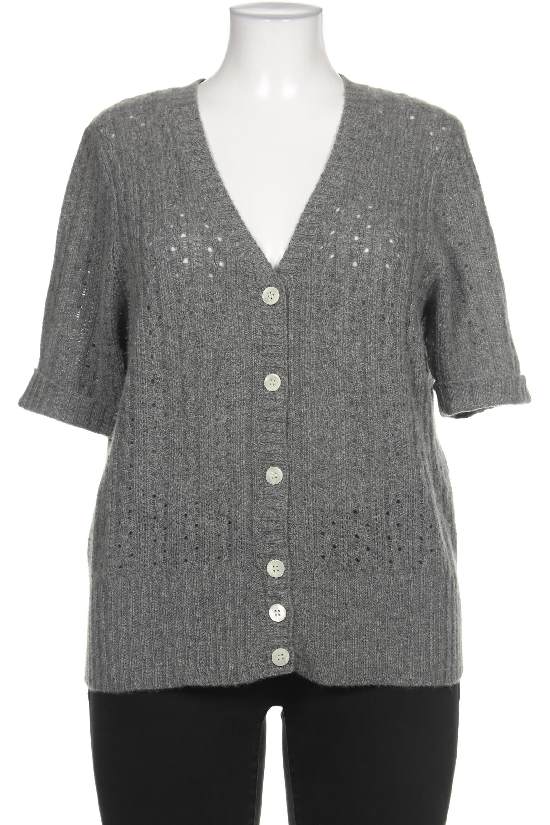 

Peter Hahn Damen Strickjacke, grau, Gr. 48