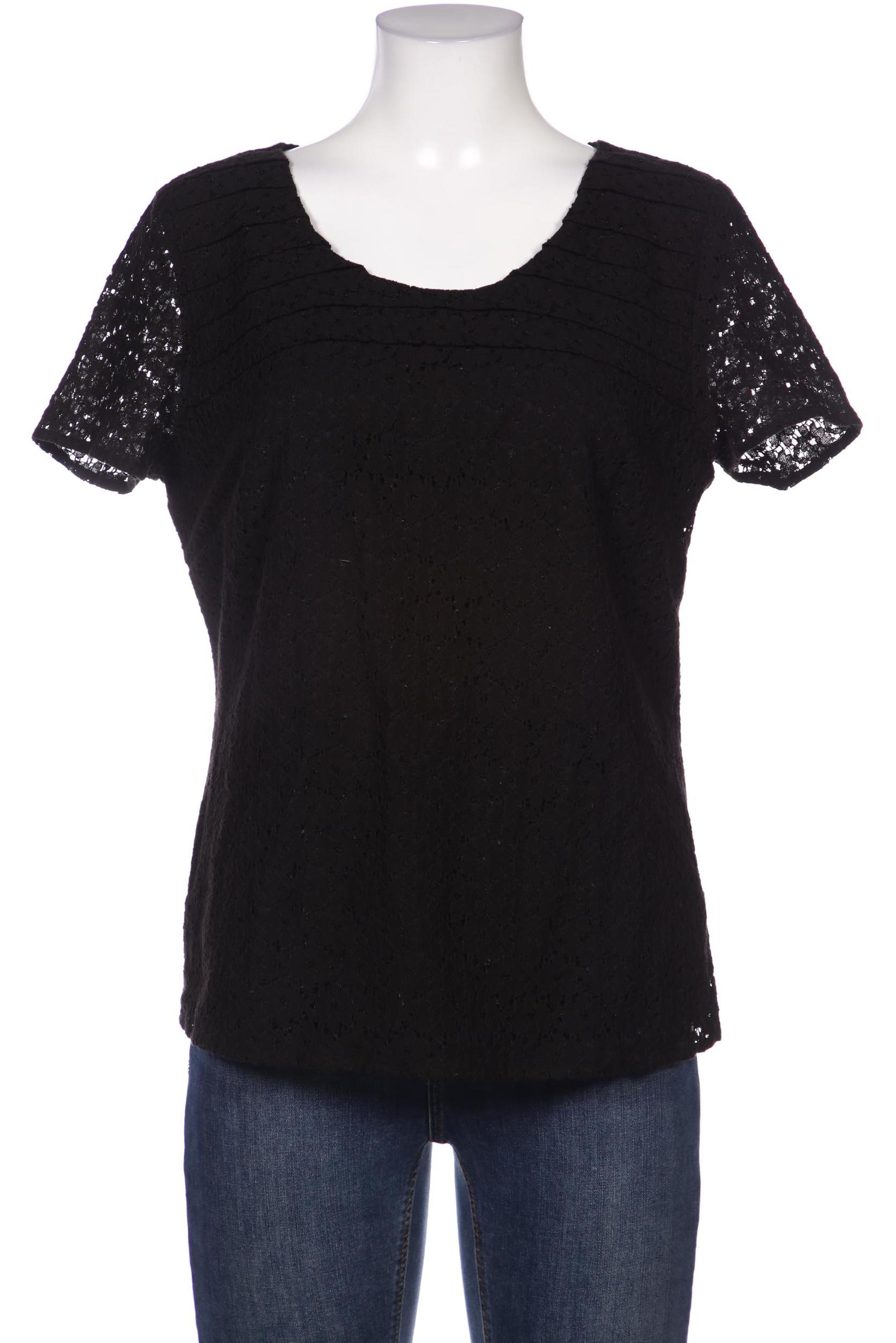 

Peter Hahn Damen Bluse, schwarz, Gr. 40