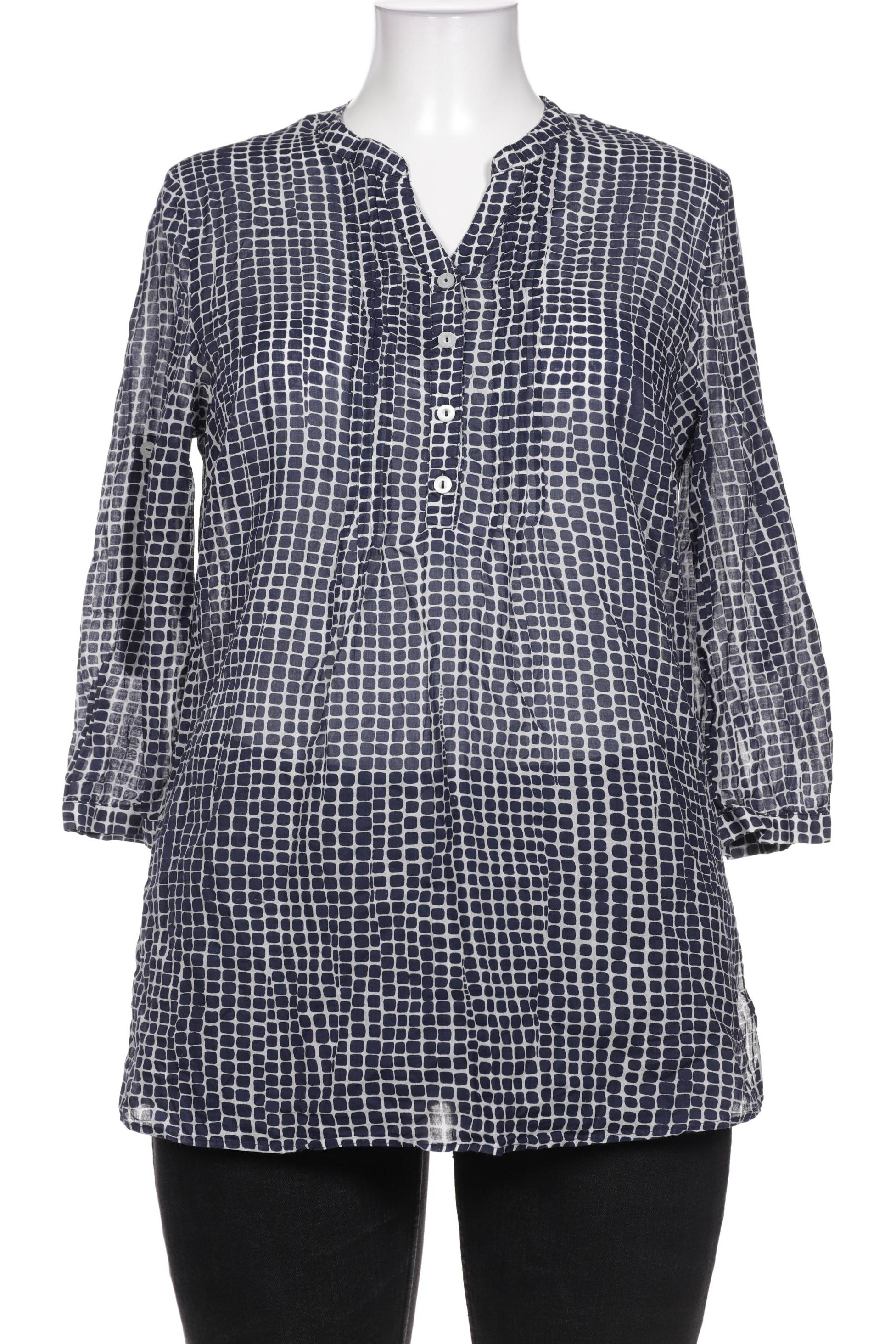 

Peter Hahn Damen Bluse, marineblau, Gr. 42