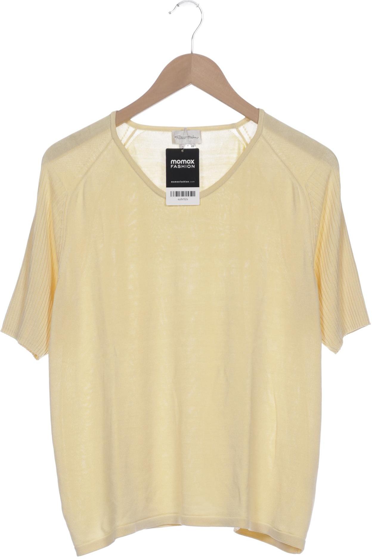 

Peter Hahn Damen Pullover, gelb, Gr. 48
