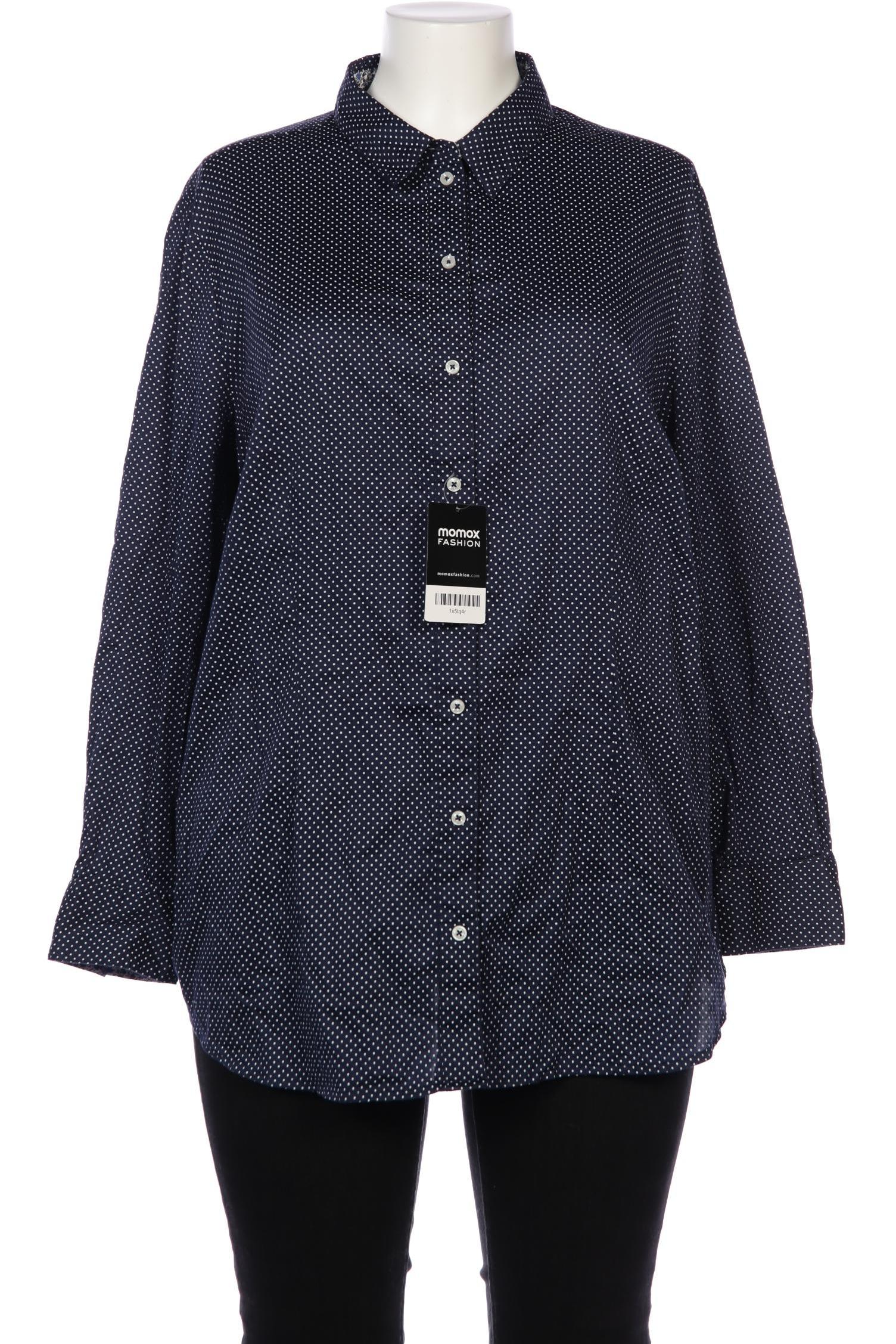 

Peter Hahn Damen Bluse, blau, Gr. 50