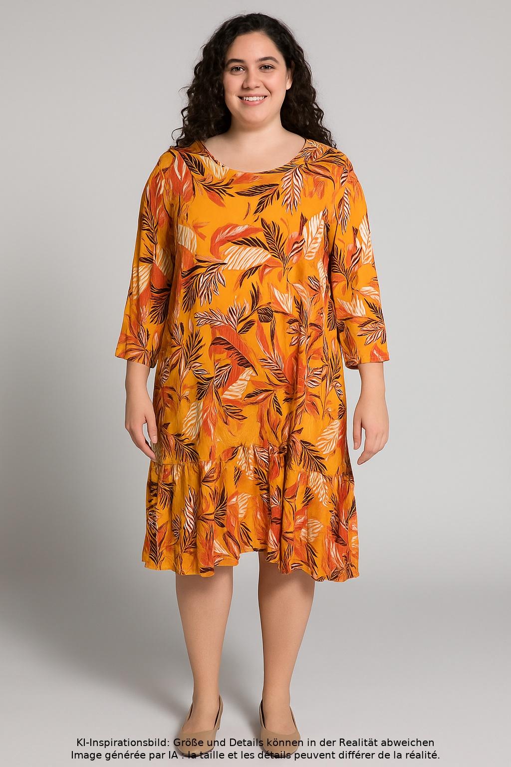 

Peter Hahn Damen Kleid, gelb, Gr. 44