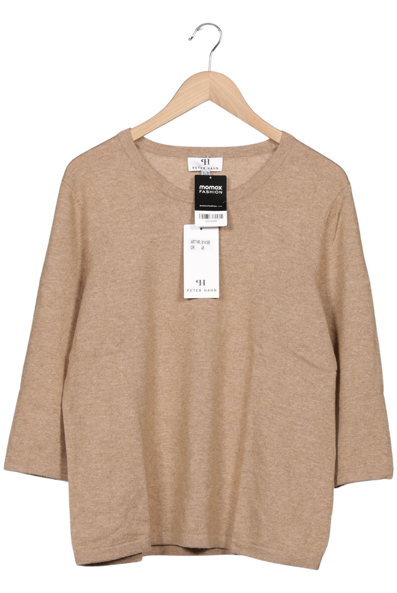 

Peter Hahn Damen Pullover, beige, Gr. 48