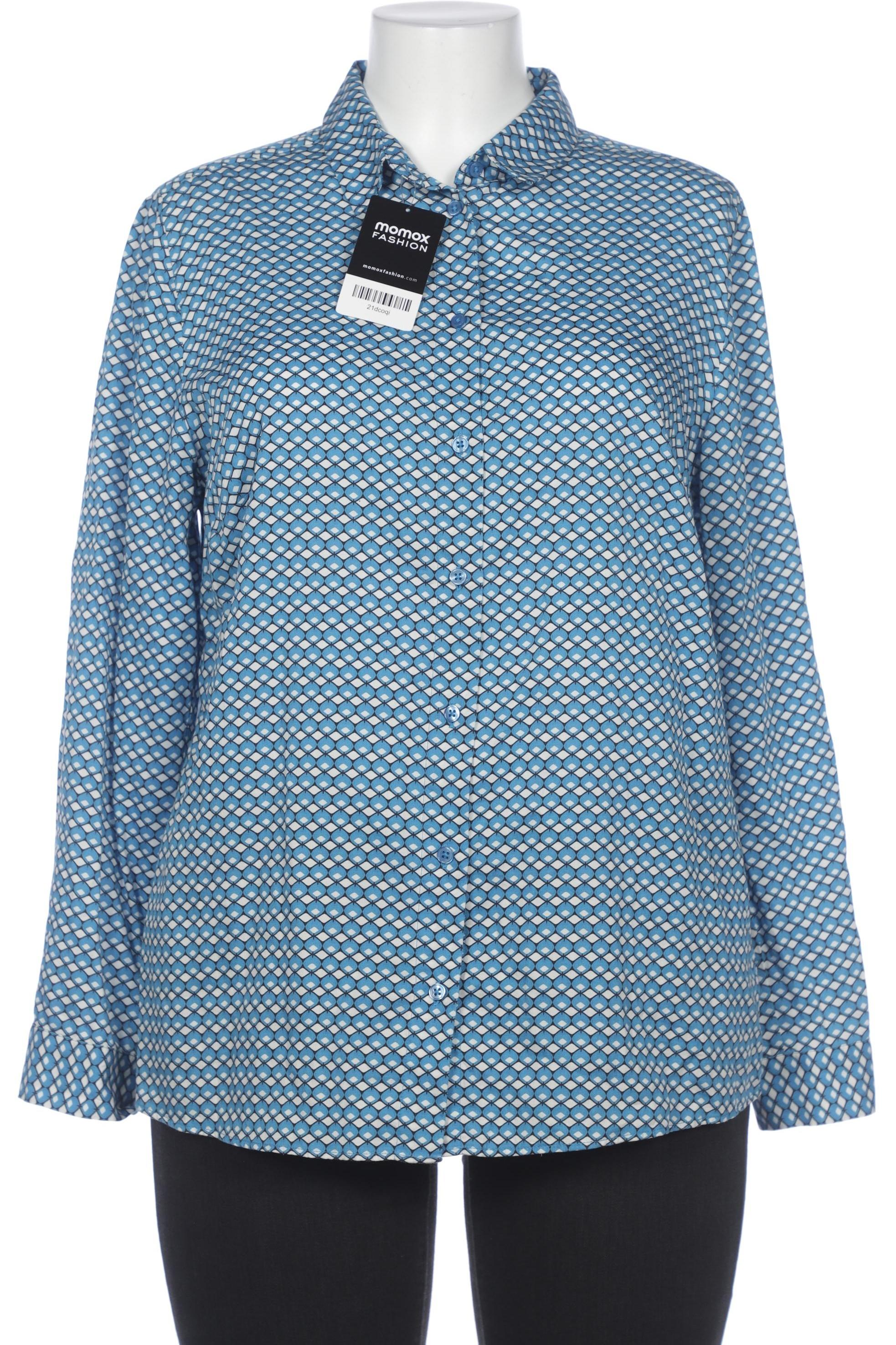 

Peter Hahn Damen Bluse, blau, Gr. 44