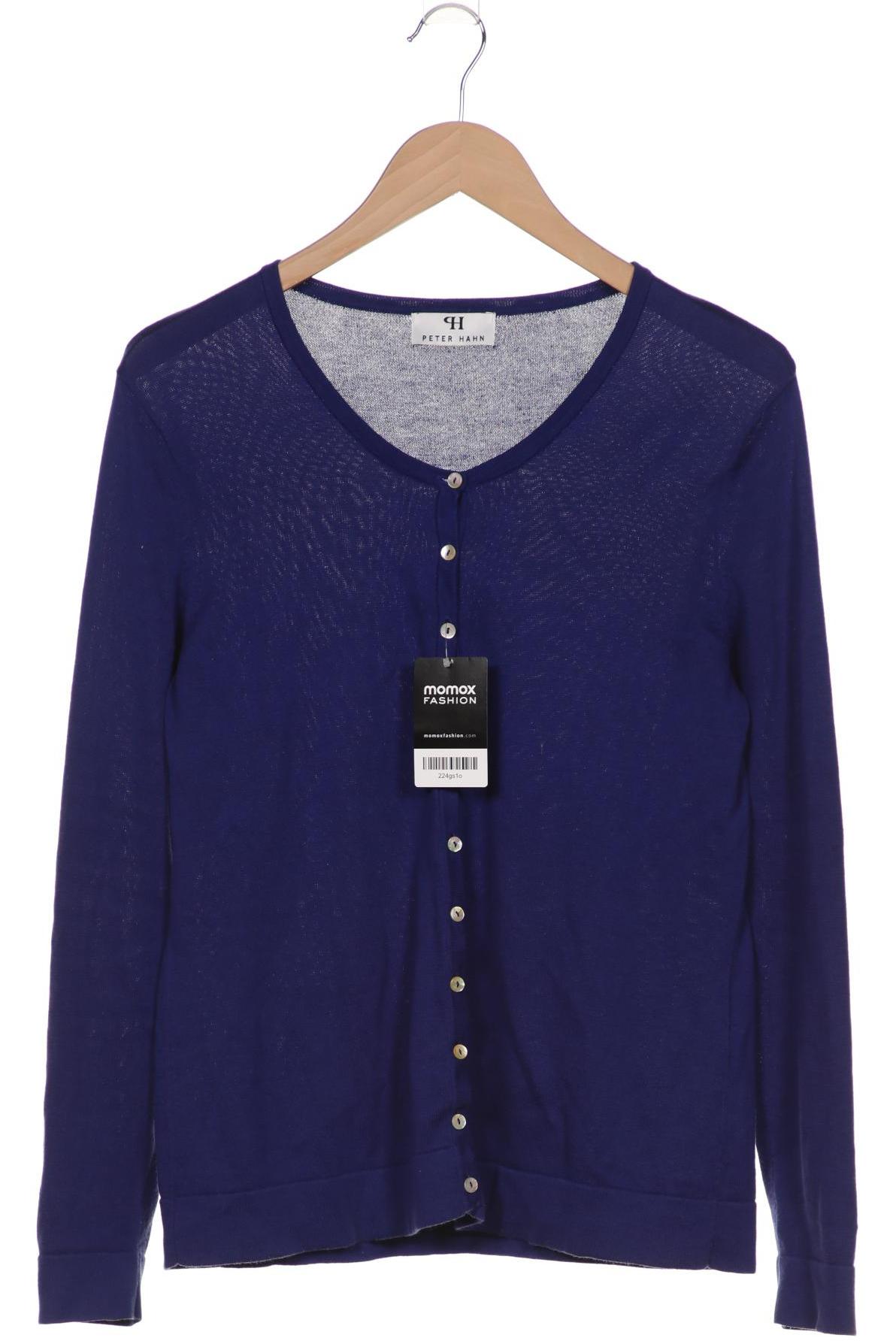 

Peter Hahn Damen Strickjacke, marineblau, Gr. 42