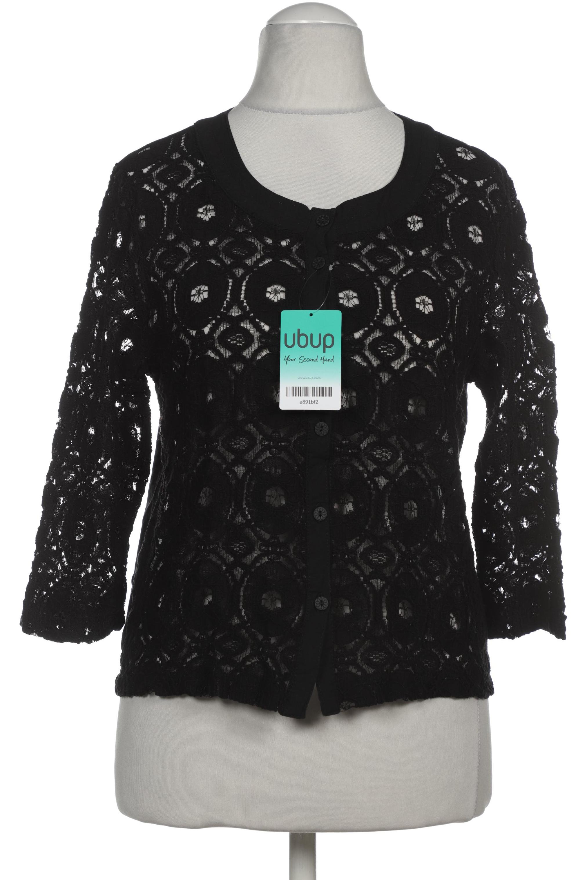 

Peter Hahn Damen Strickjacke, schwarz, Gr. 42
