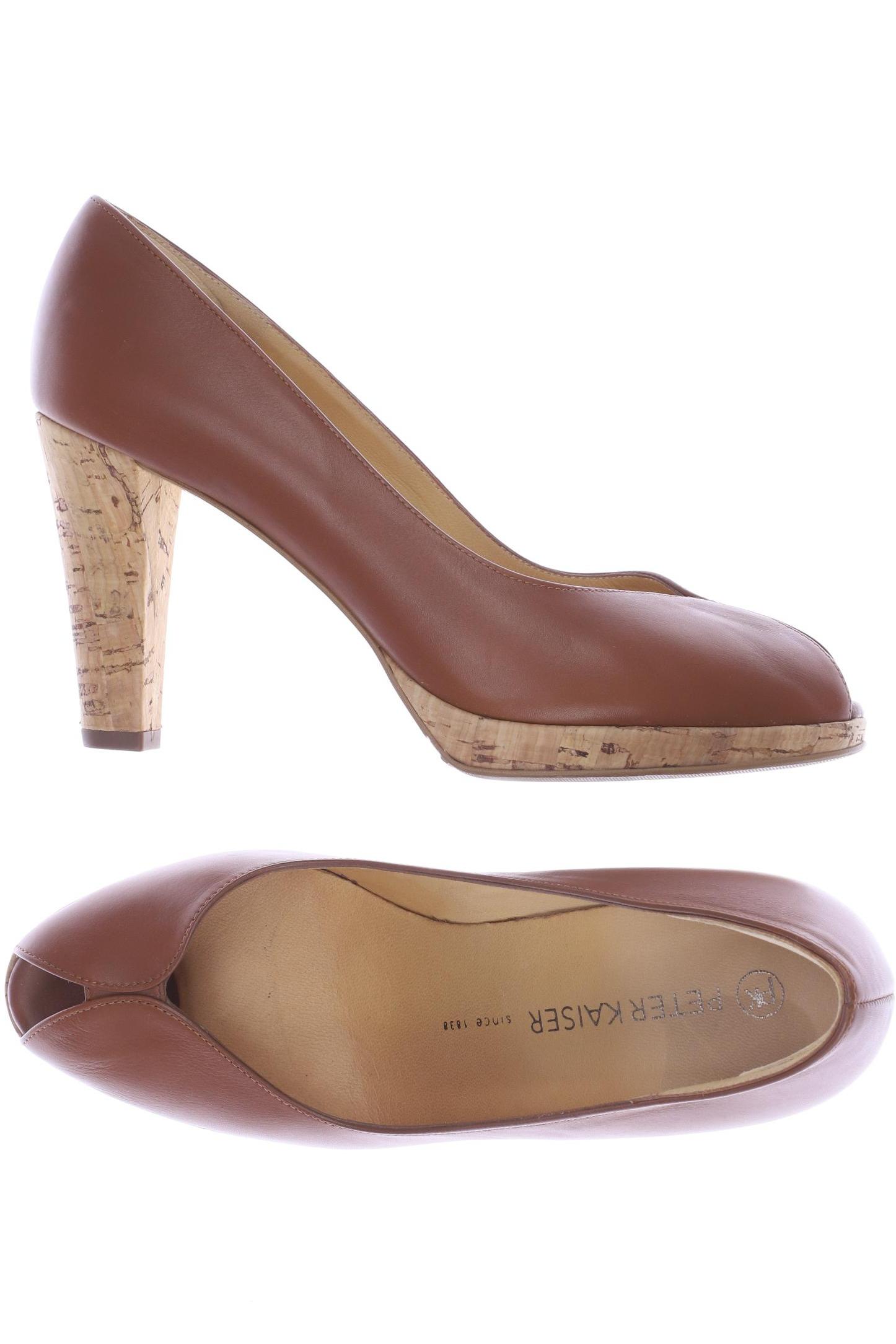 

Peter Hahn Damen Pumps, braun, Gr. 5