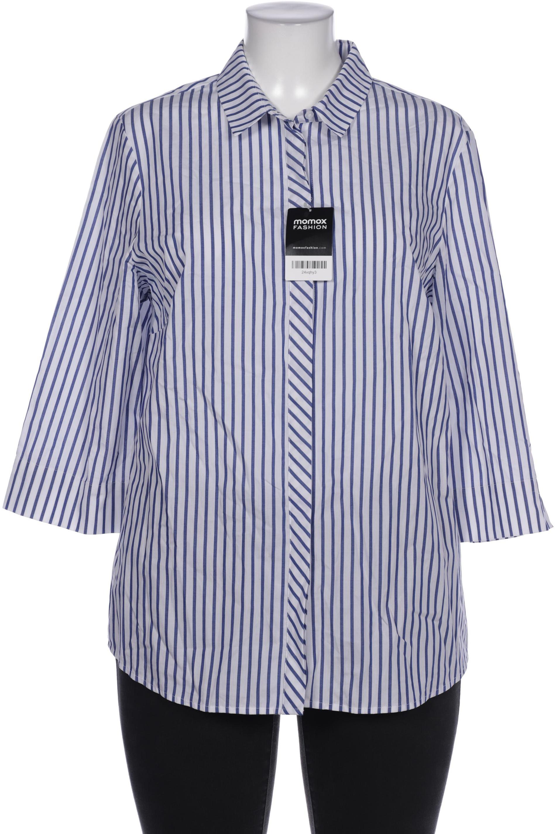 

Peter Hahn Damen Bluse, blau, Gr. 46