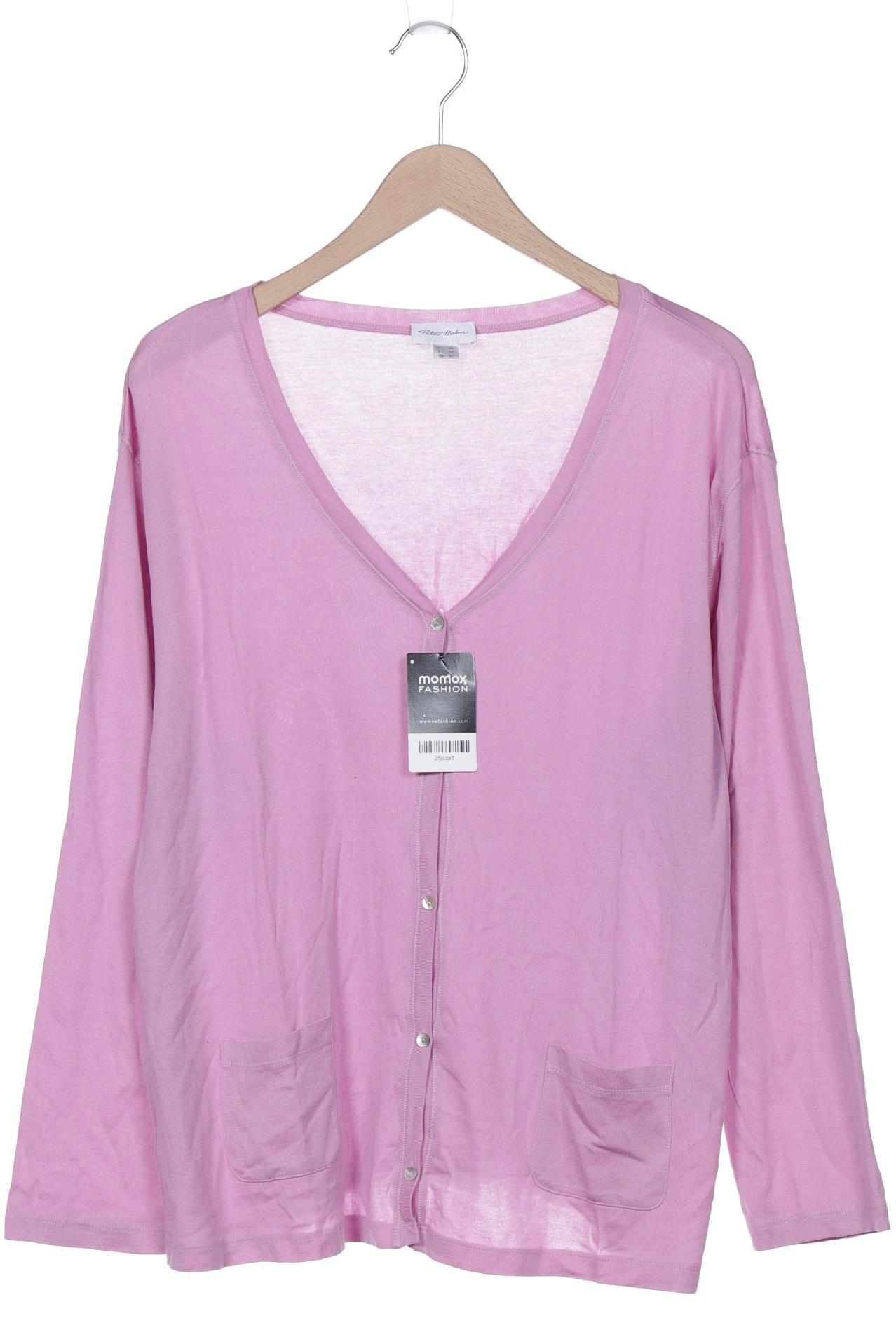 

Peter Hahn Damen Strickjacke, pink, Gr. 50