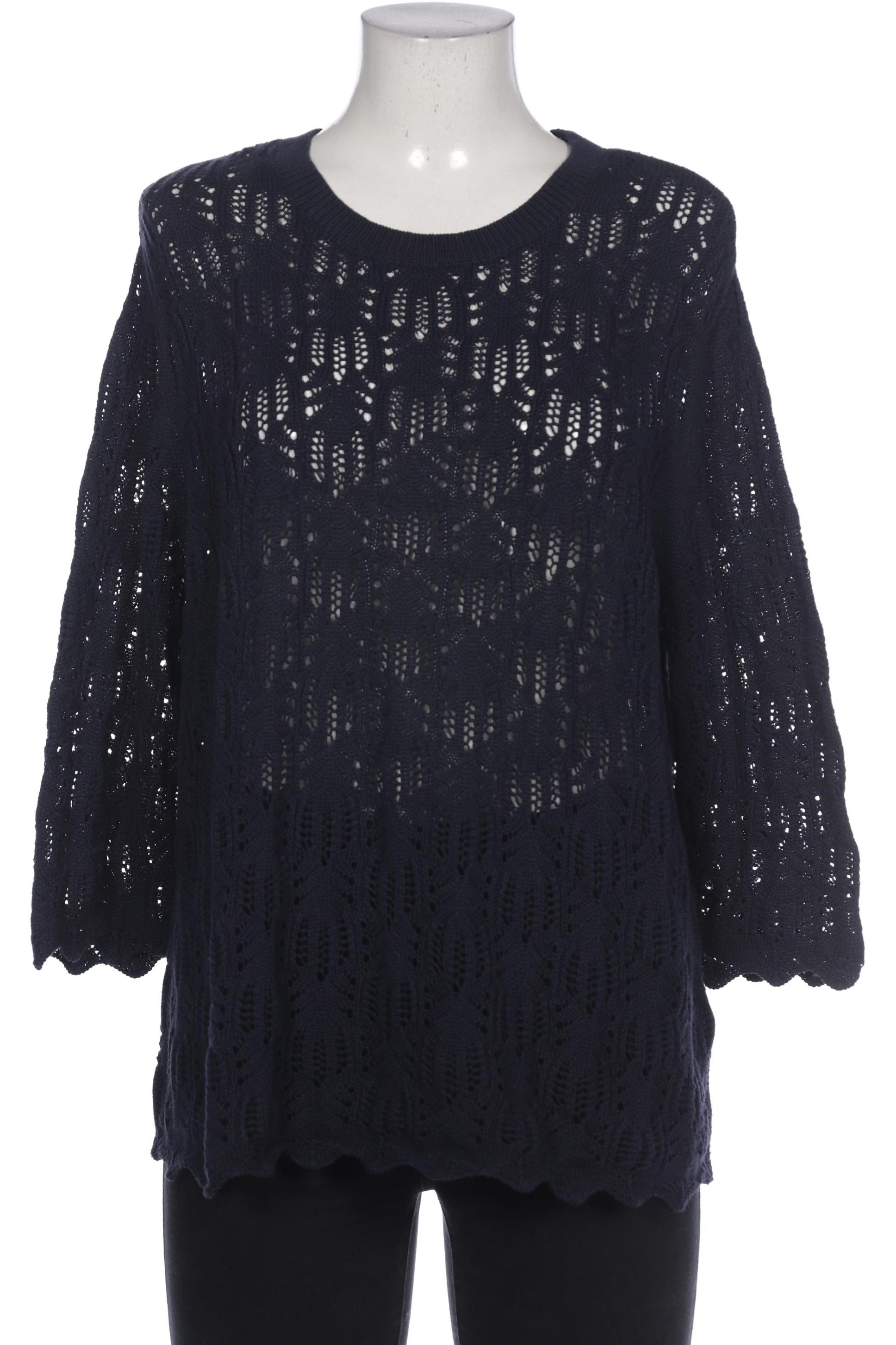 

Peter Hahn Damen Pullover, marineblau, Gr. 46