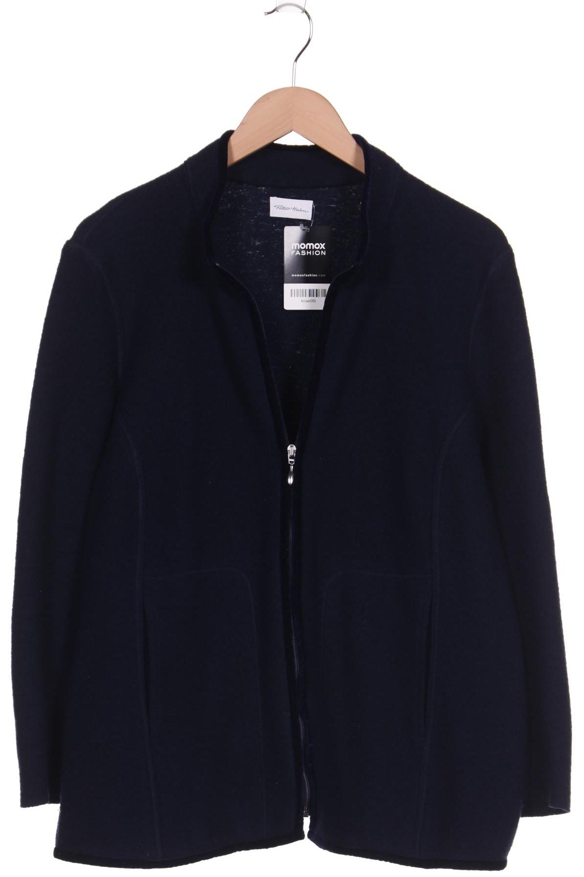 

Peter Hahn Damen Strickjacke, marineblau, Gr. 48