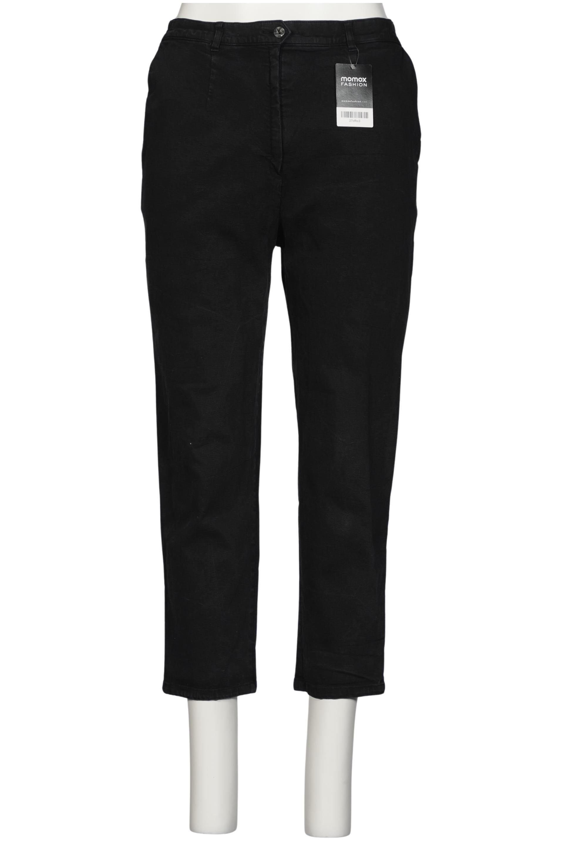 

Peter Hahn Damen Jeans, schwarz, Gr. 22