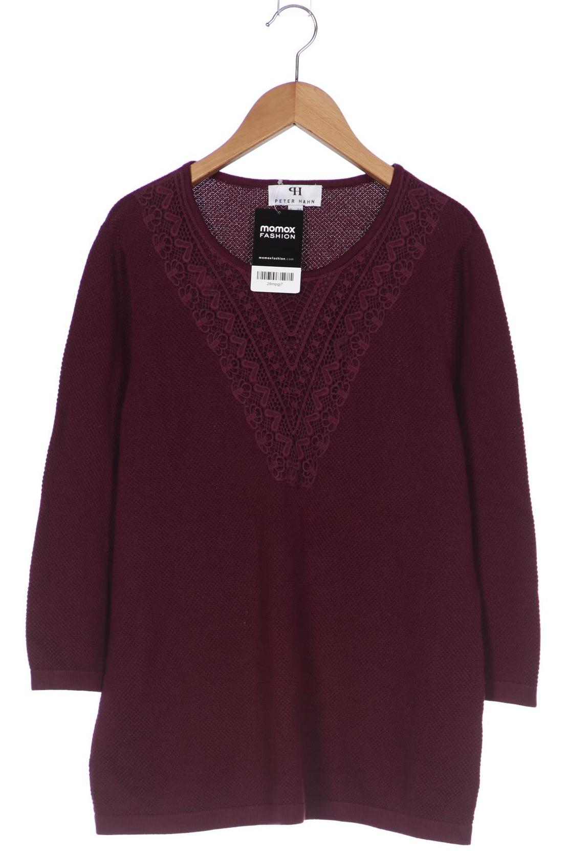 

Peter Hahn Damen Pullover, bordeaux, Gr. 44