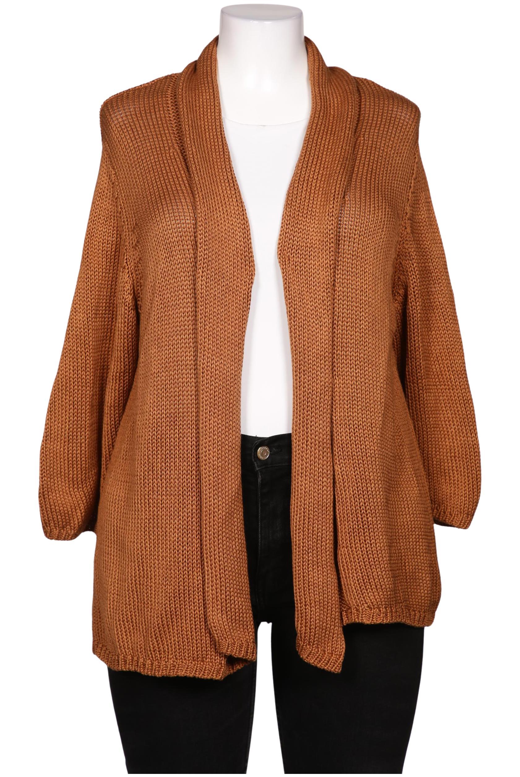 

Peter Hahn Damen Strickjacke, braun, Gr. 52