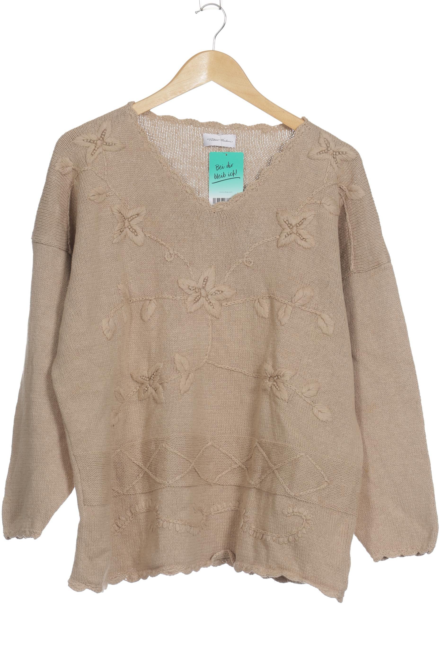 

Peter Hahn Damen Pullover, beige, Gr. 48