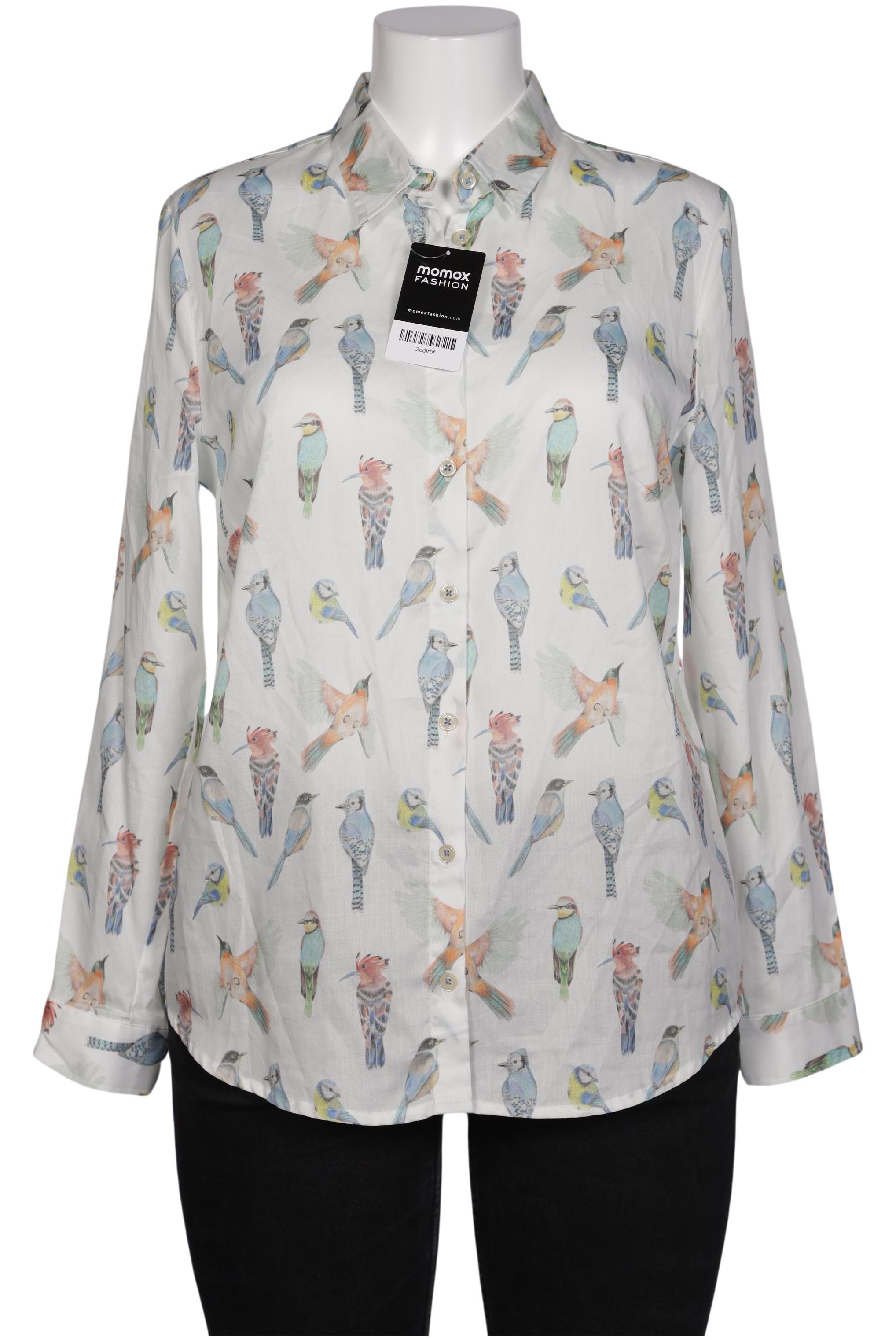 

Peter Hahn Damen Bluse, weiß, Gr. 42