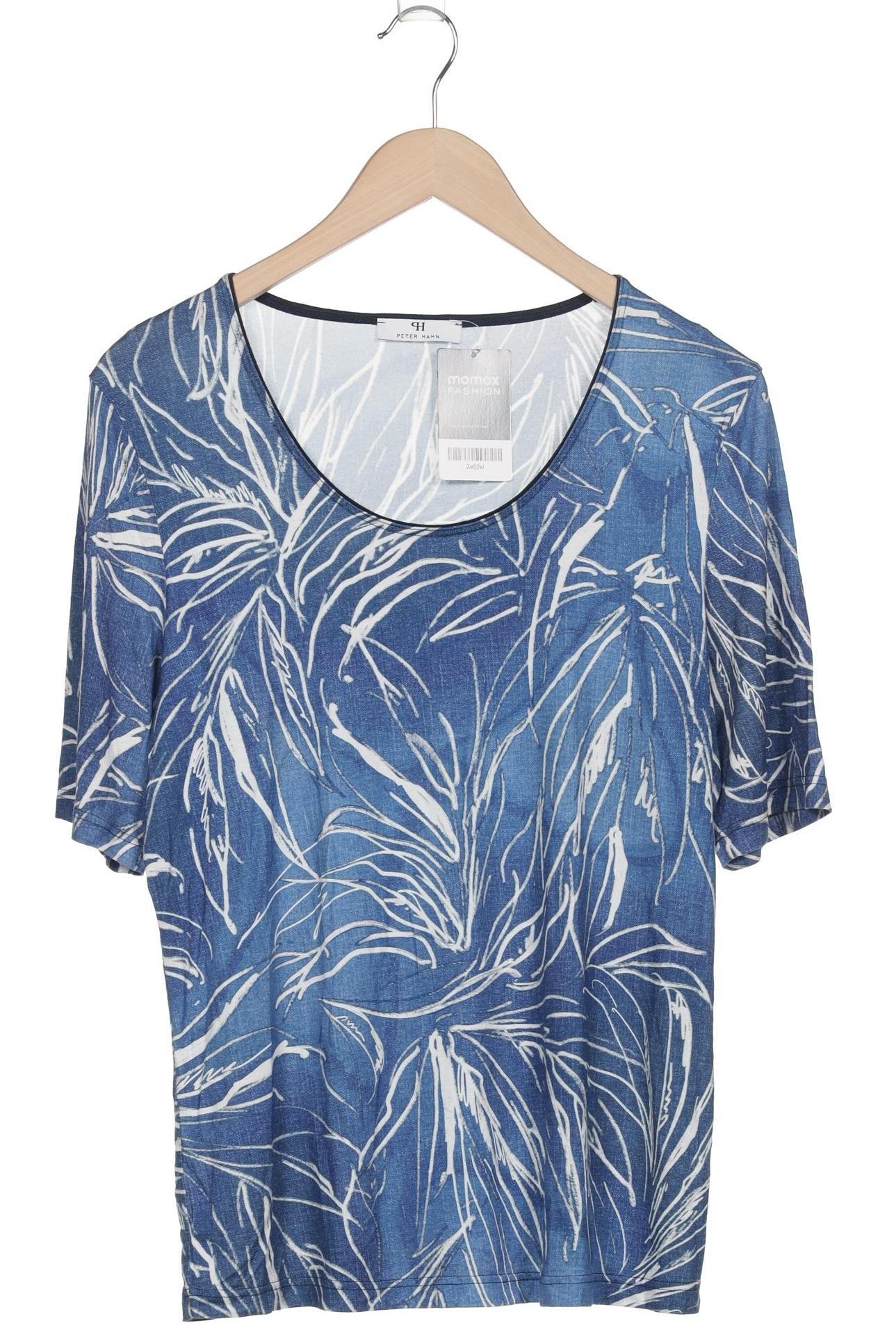 

Peter Hahn Damen T-Shirt, blau, Gr. 44
