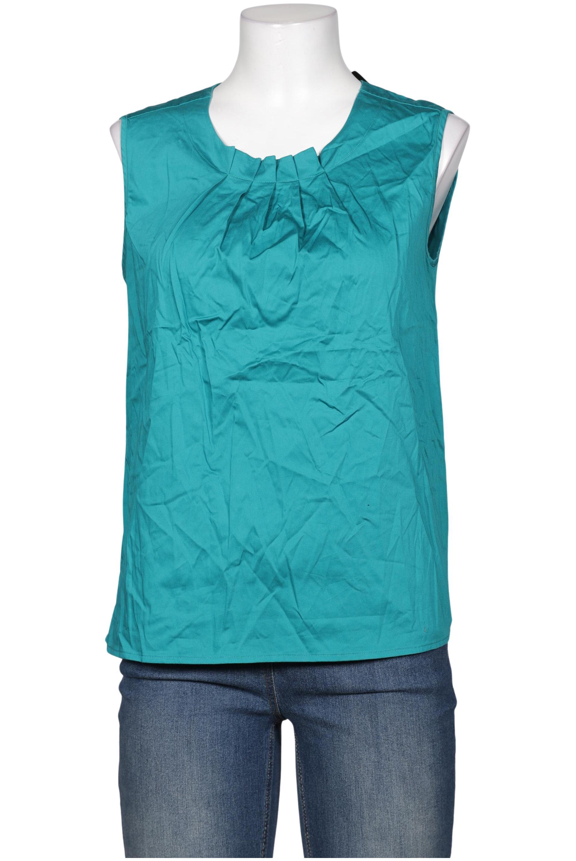 

Peter Hahn Damen Bluse, türkis, Gr. 38