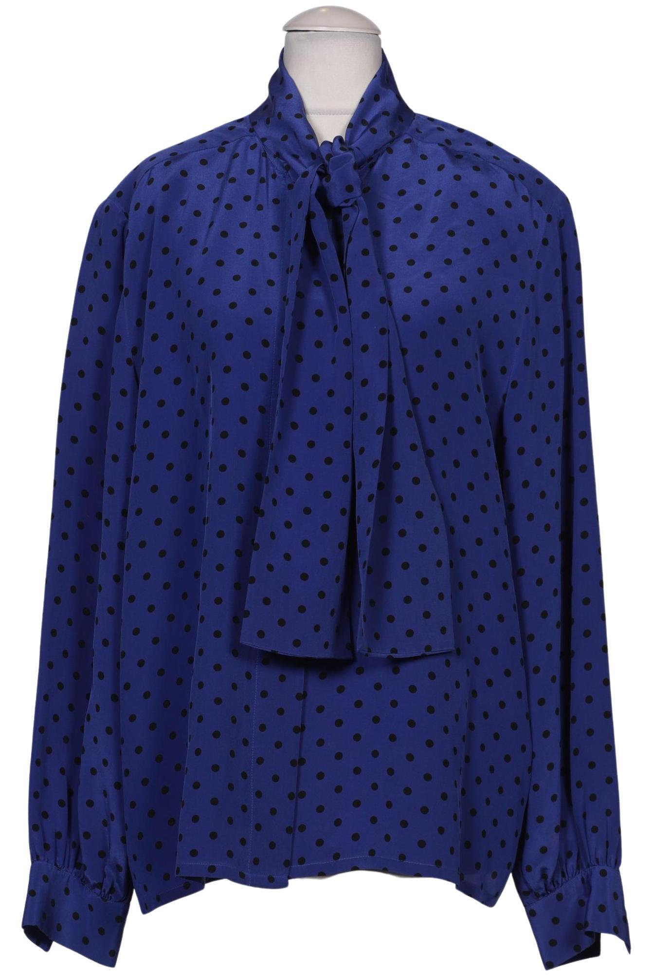 

Peter Hahn Damen Bluse, blau, Gr. 40