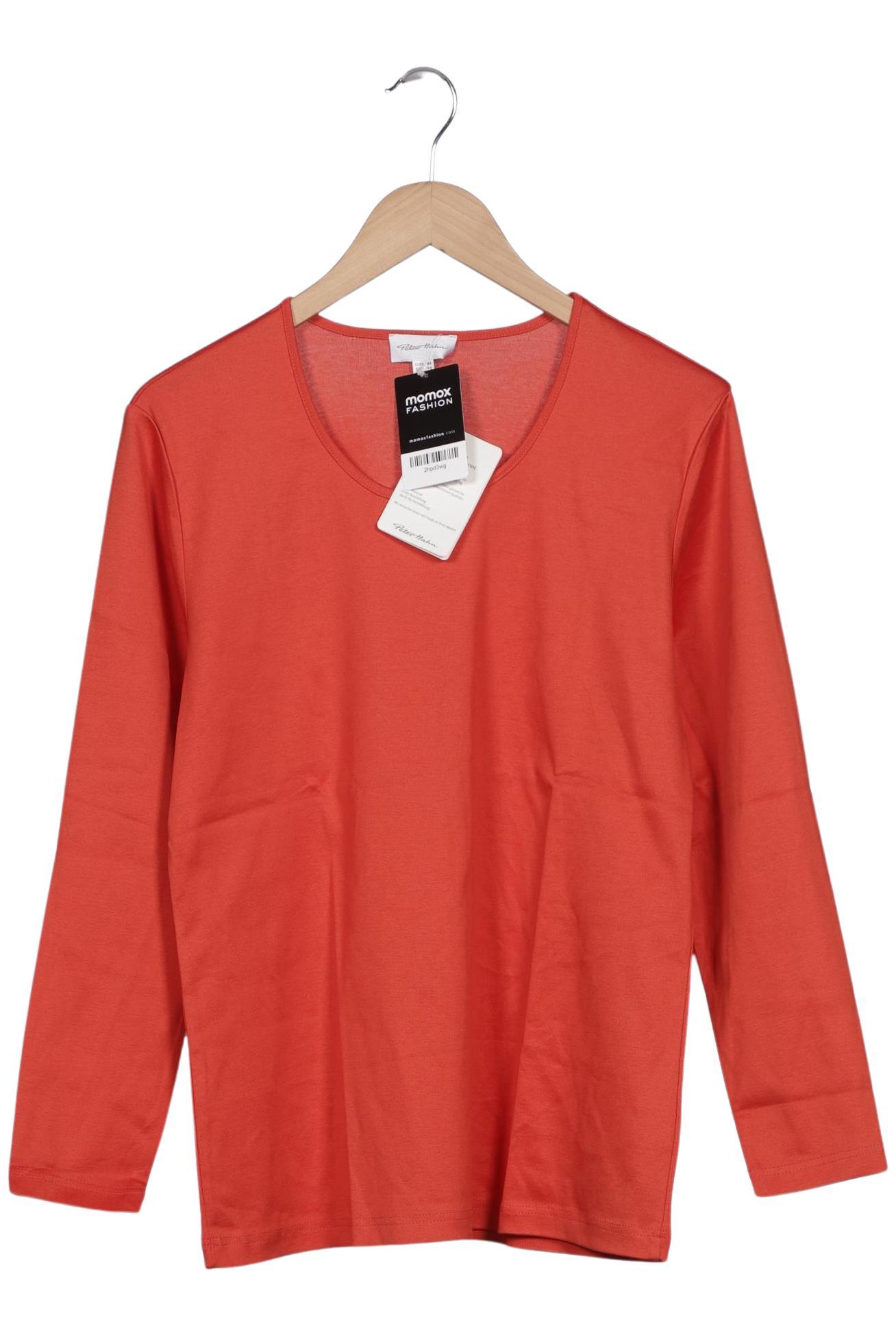 

Peter Hahn Damen Langarmshirt, rot, Gr. 44
