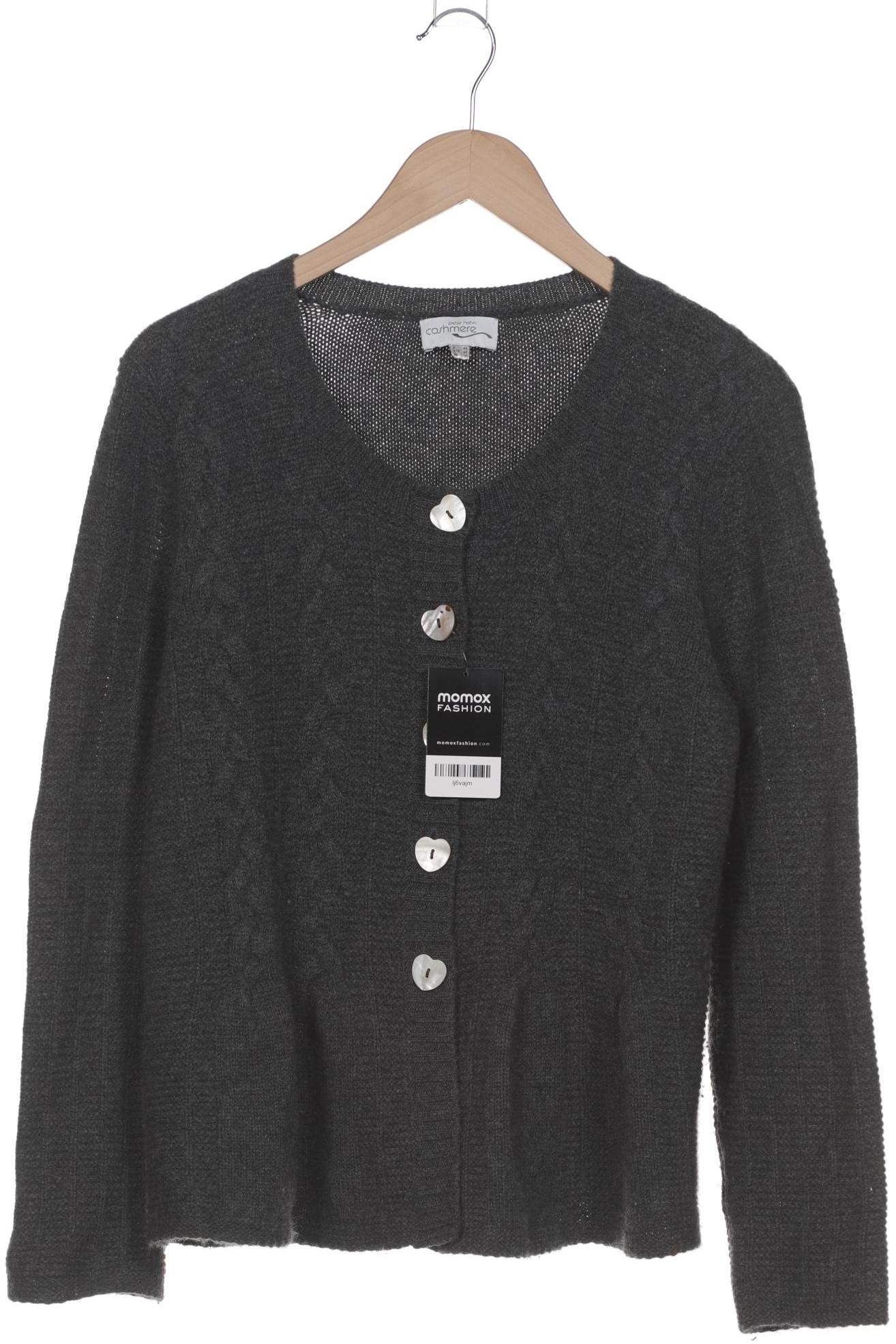 

Peter Hahn Damen Strickjacke, grau, Gr. 44