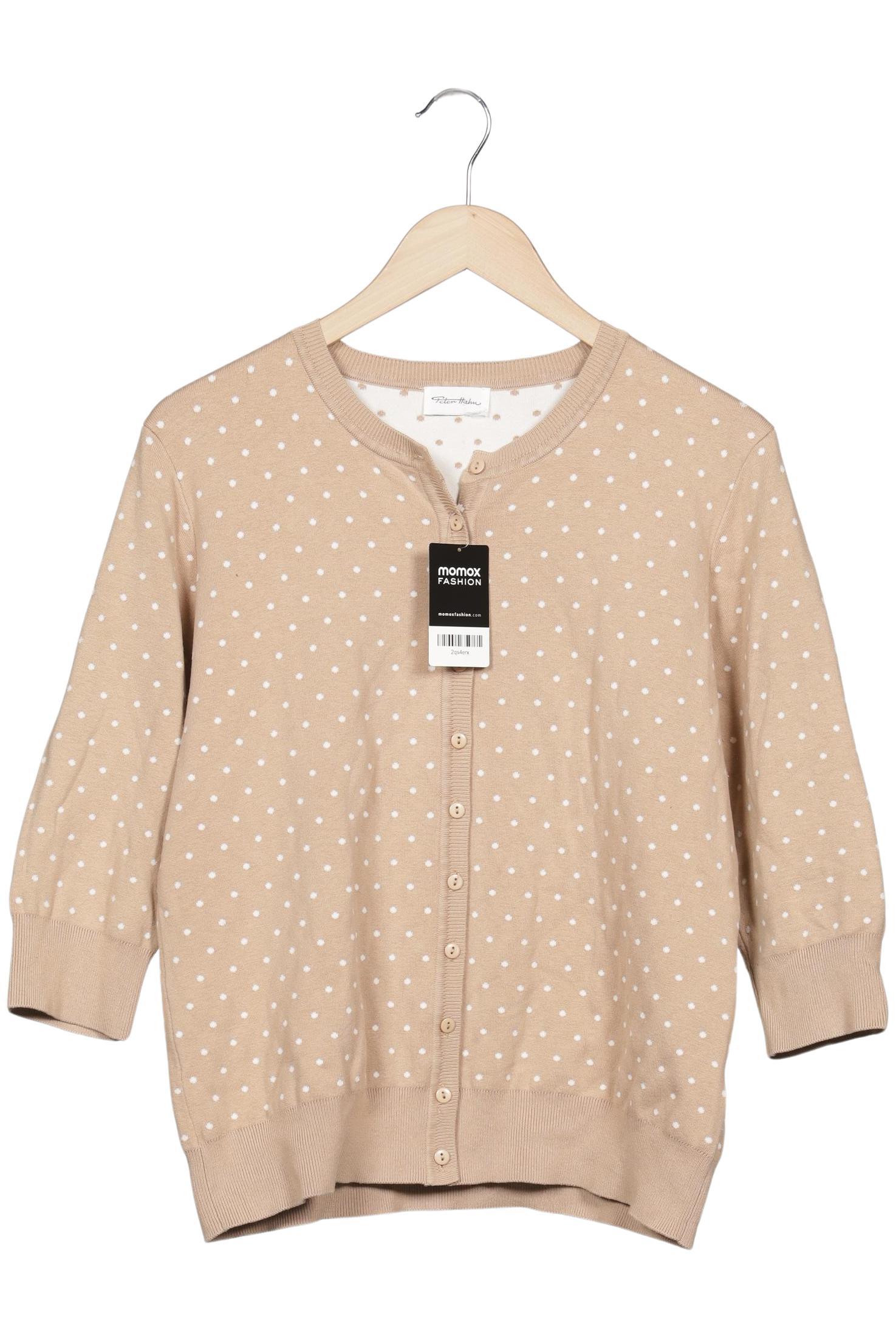 

Peter Hahn Damen Strickjacke, beige, Gr. 42