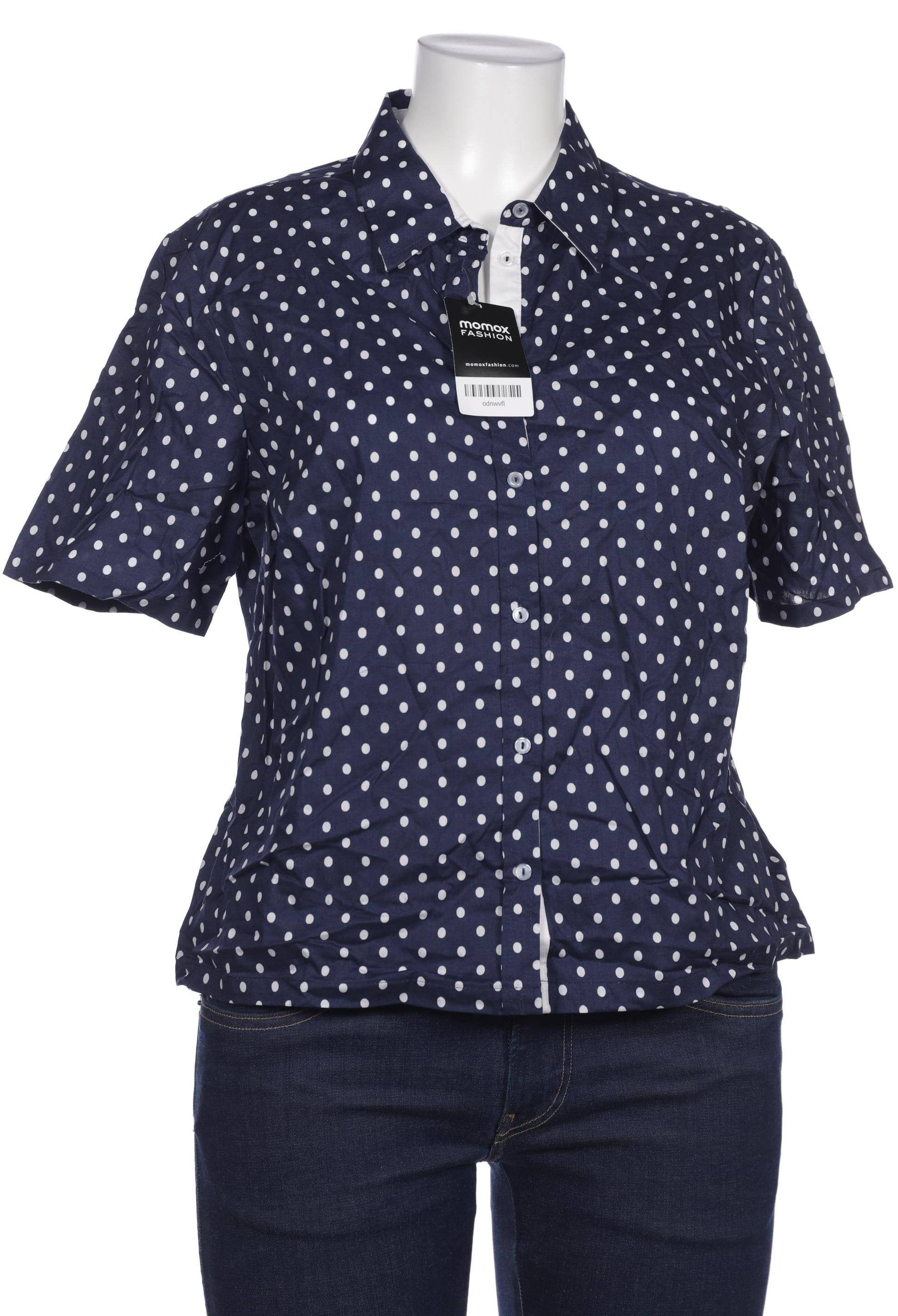 

Peter Hahn Damen Bluse, marineblau, Gr. 46