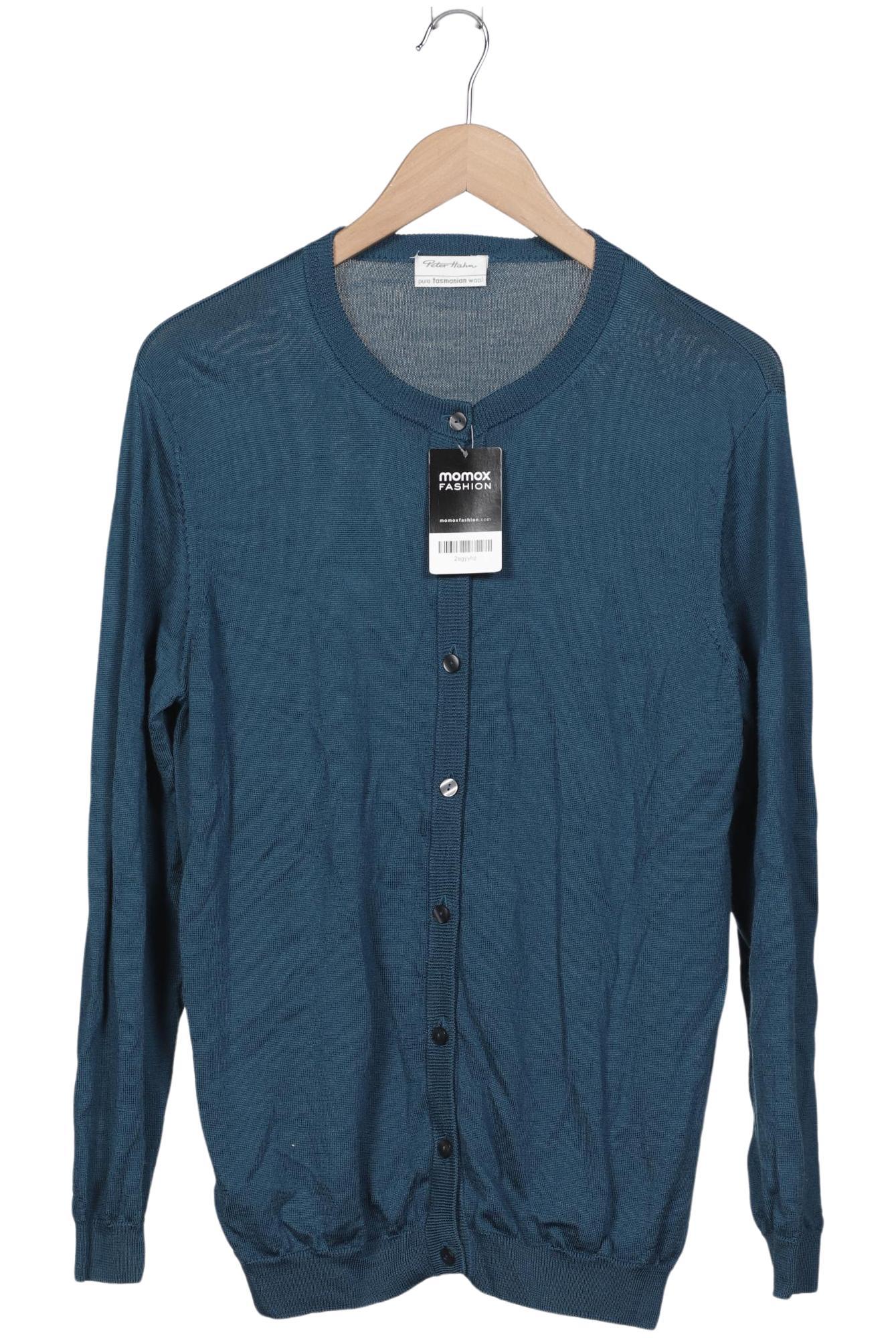 

Peter Hahn Damen Strickjacke, blau, Gr. 42