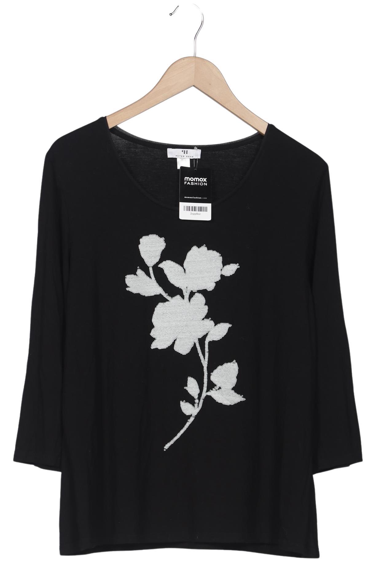 

Peter Hahn Damen Langarmshirt, schwarz, Gr. 48