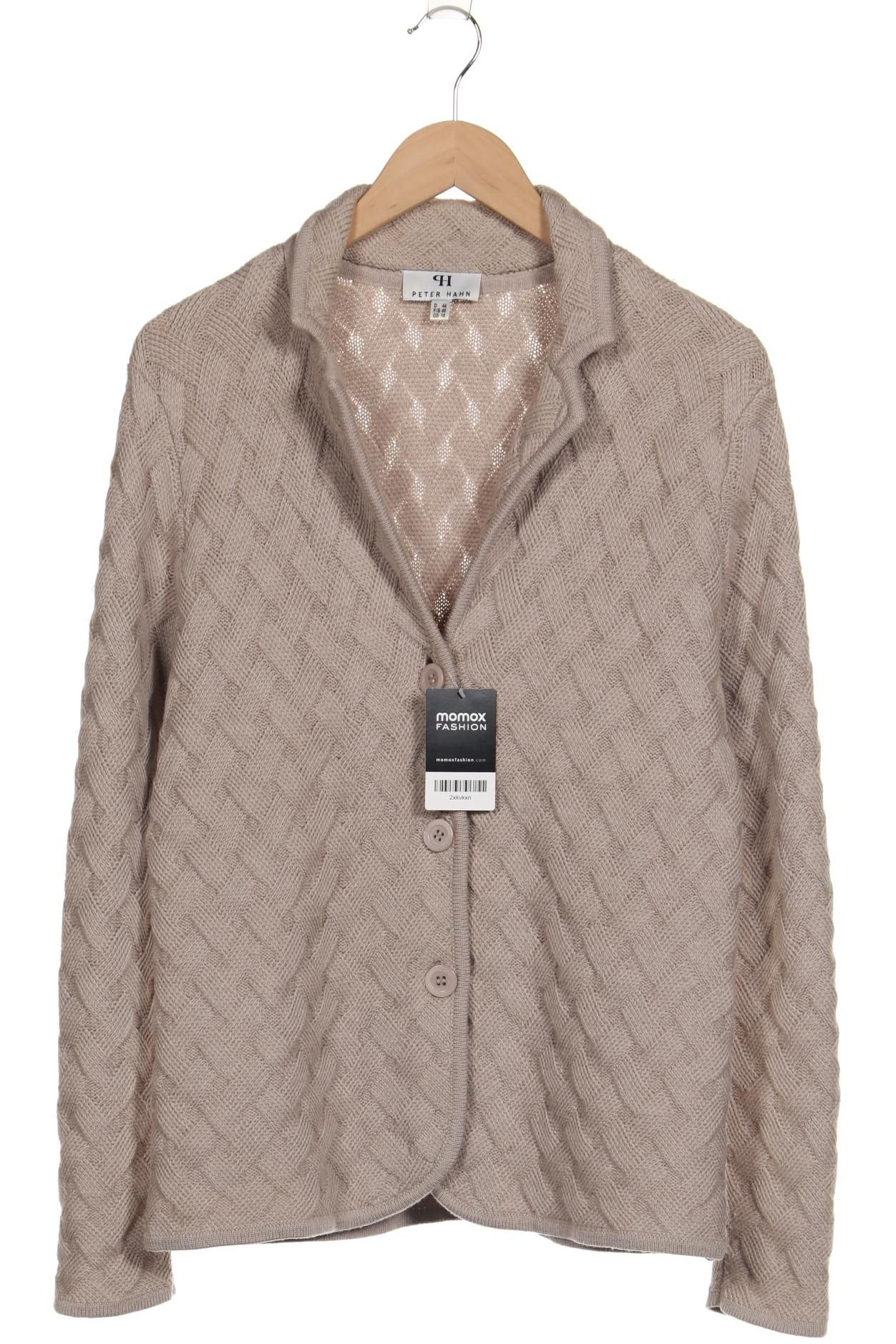 

Peter Hahn Damen Strickjacke, beige, Gr. 44