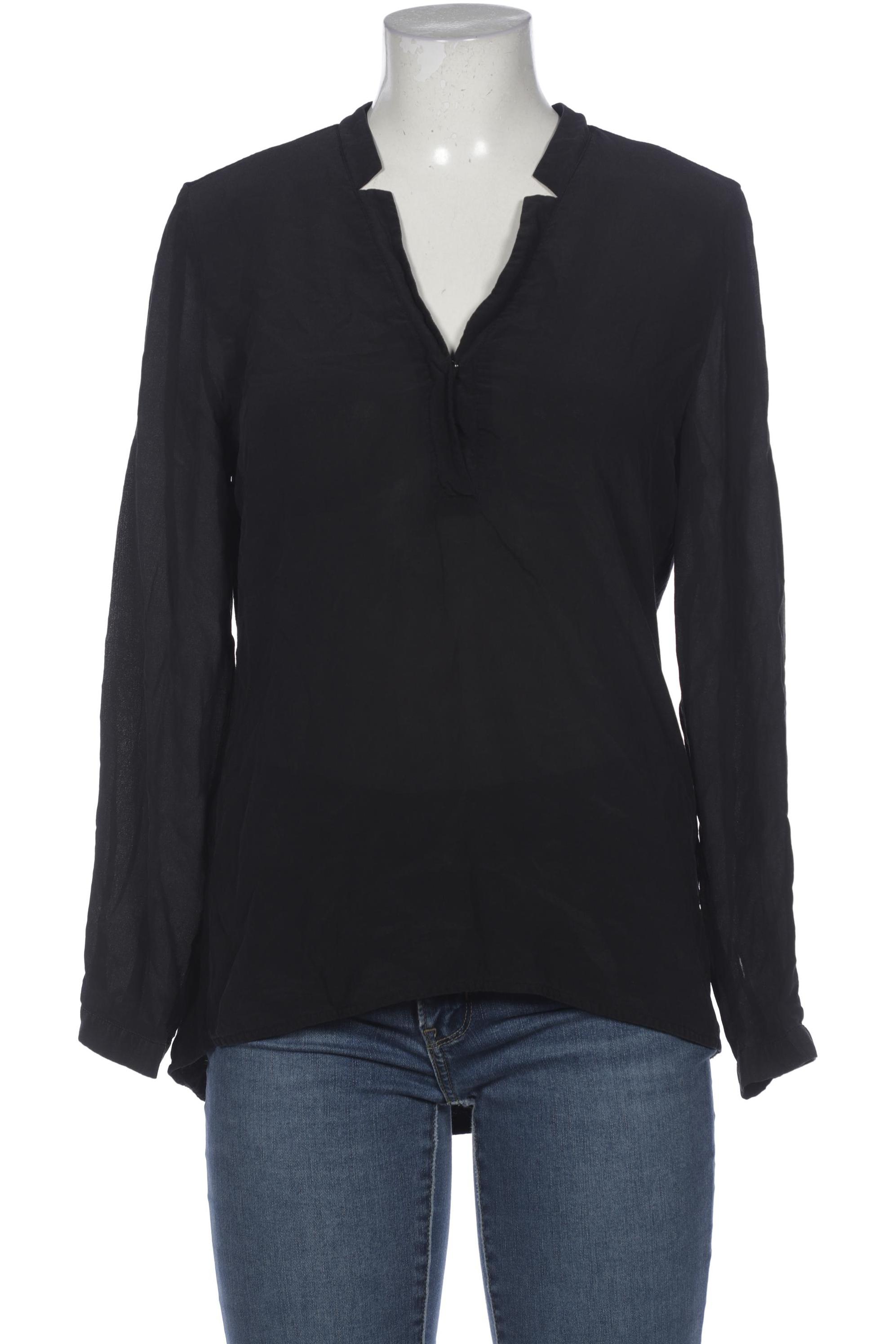 

Peter Hahn Damen Bluse, schwarz, Gr. 40