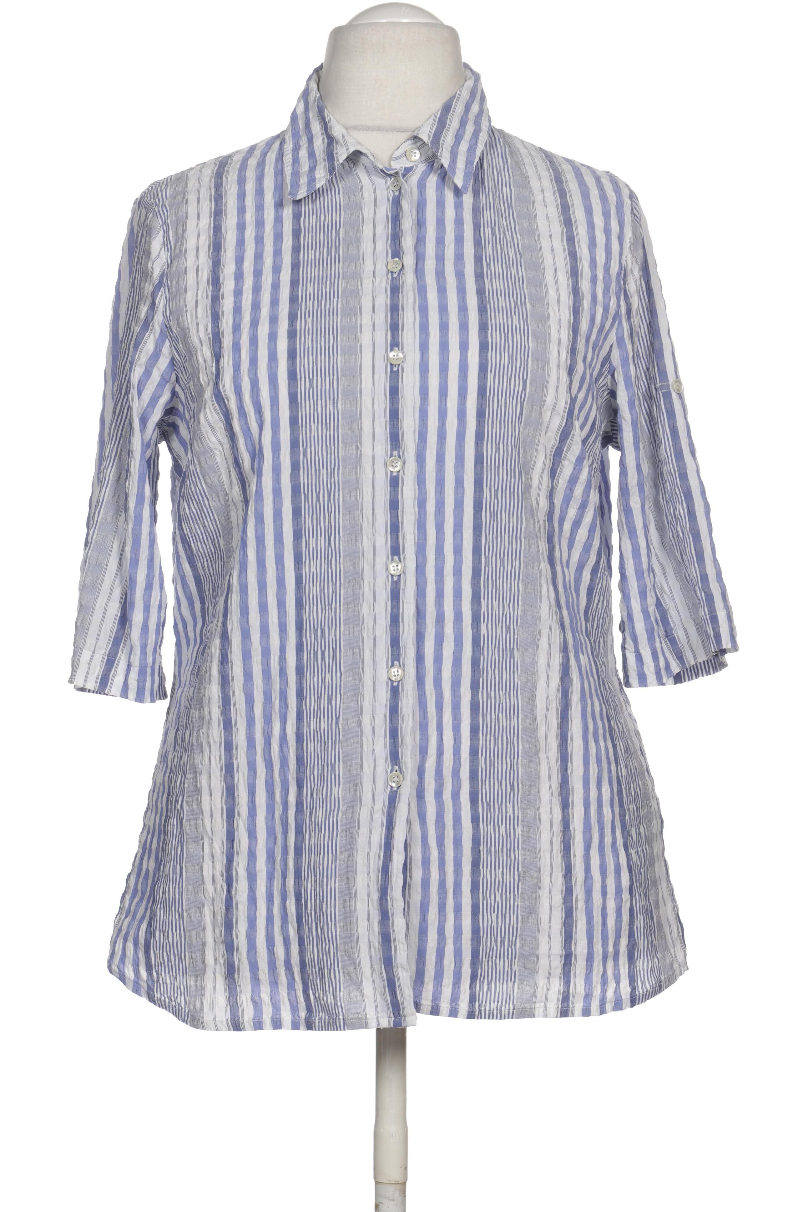 

Peter Hahn Damen Bluse, blau, Gr. 46