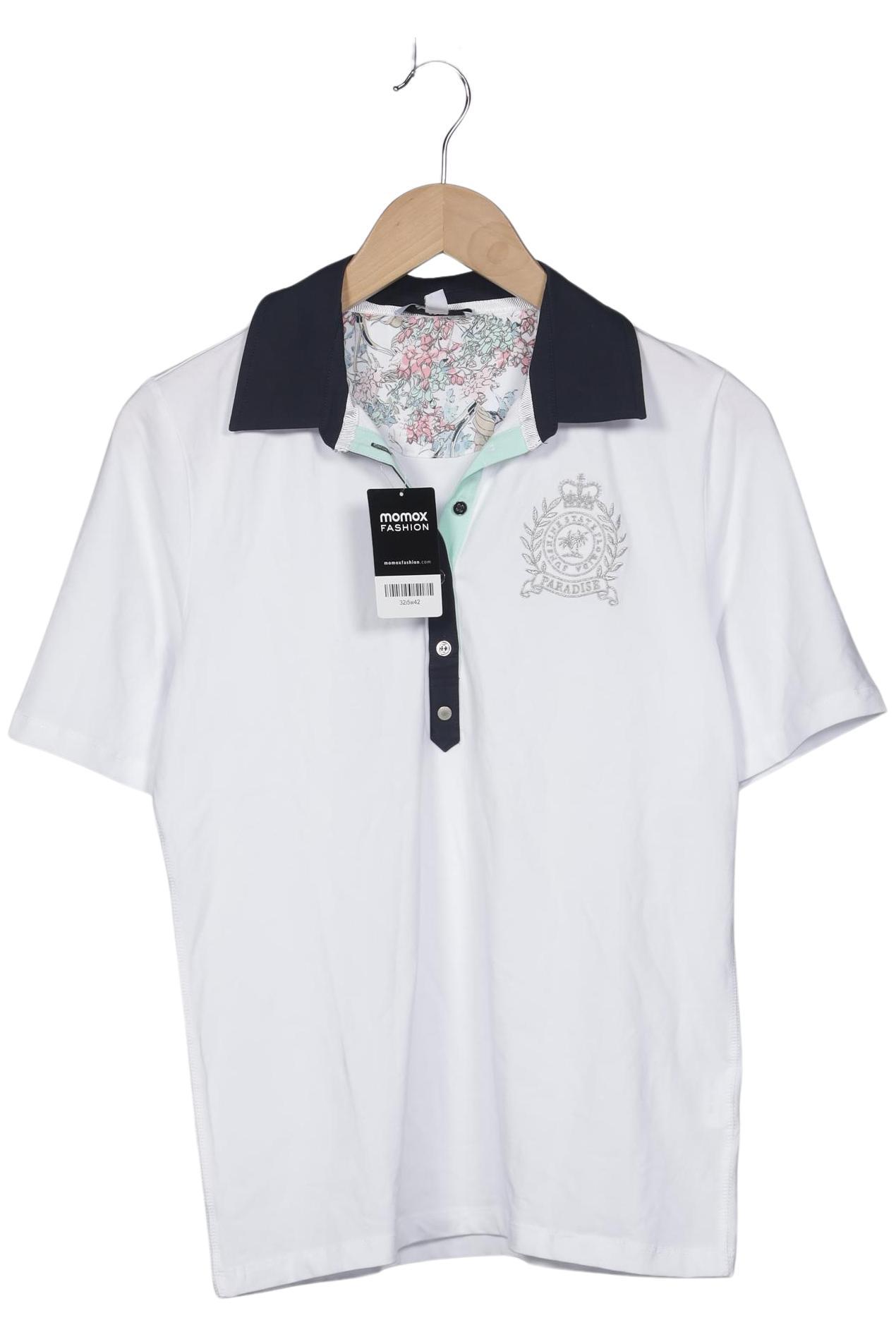 

Peter Hahn Damen Poloshirt, weiß, Gr. 40