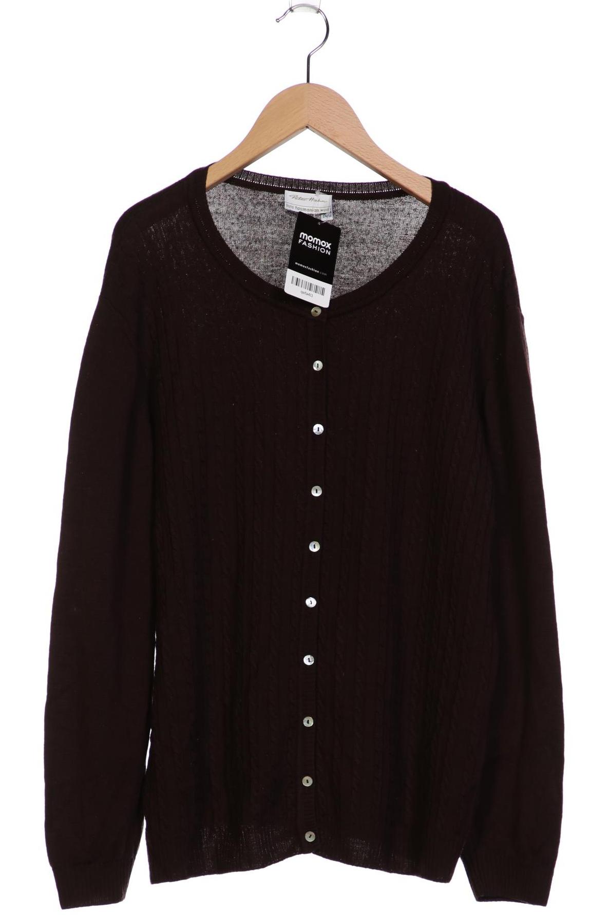 

Peter Hahn Damen Strickjacke, braun, Gr. 46