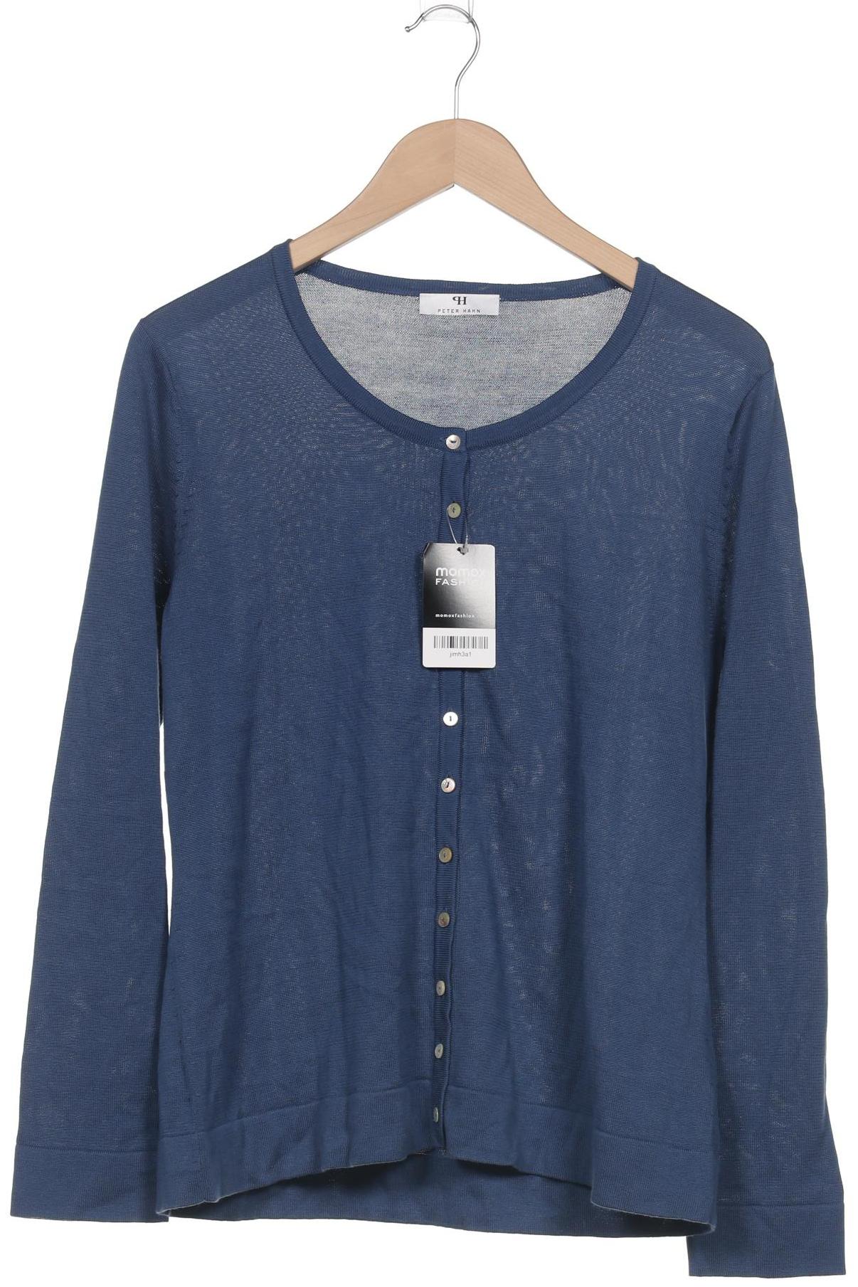 

Peter Hahn Damen Strickjacke, blau, Gr. 44