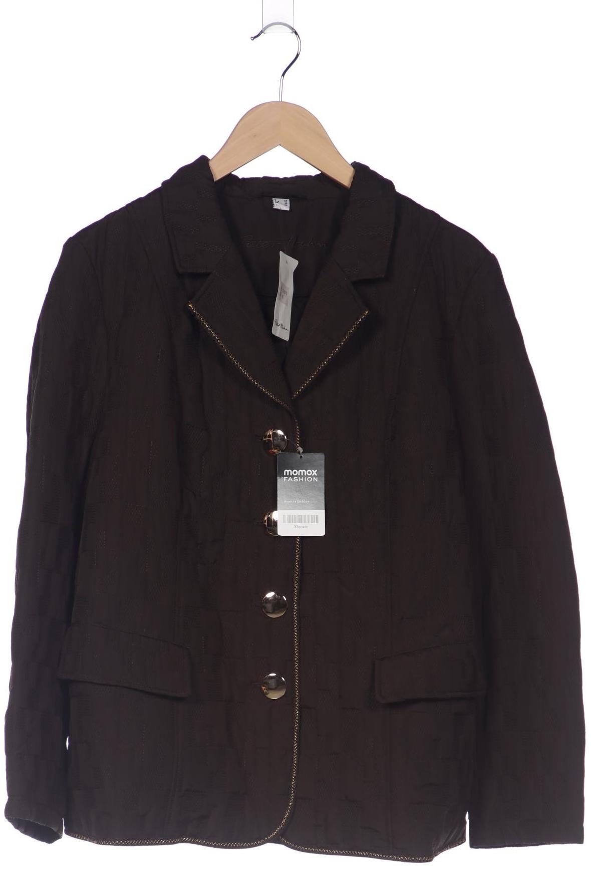 

Peter Hahn Damen Jacke, braun, Gr. 48