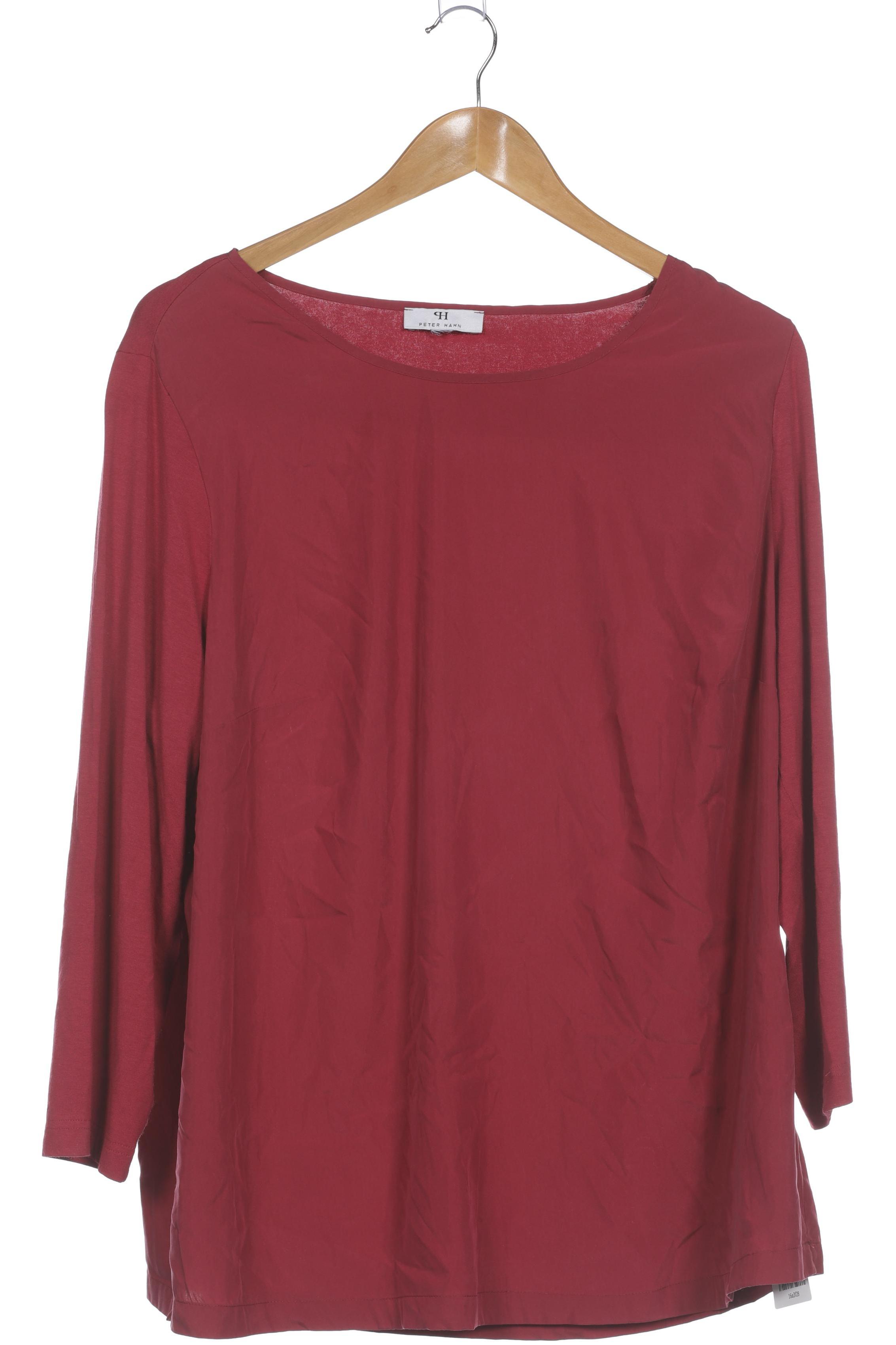 

Peter Hahn Damen Langarmshirt, rot, Gr.
