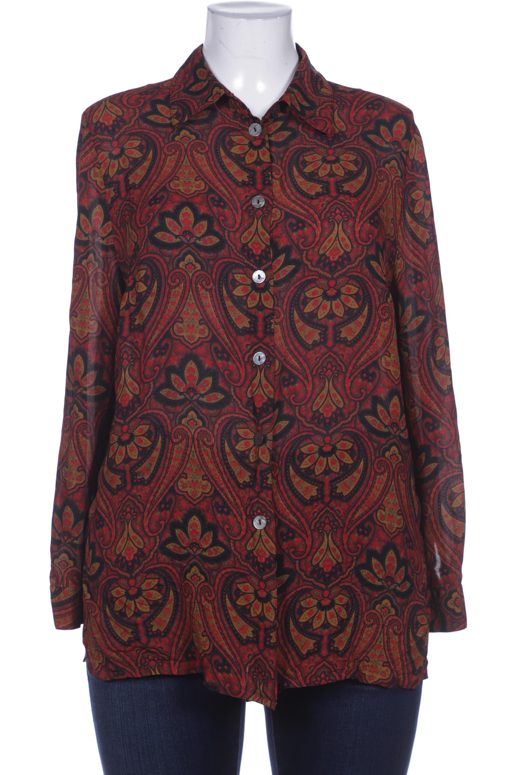 

Peter Hahn Damen Bluse, bordeaux, Gr. 44