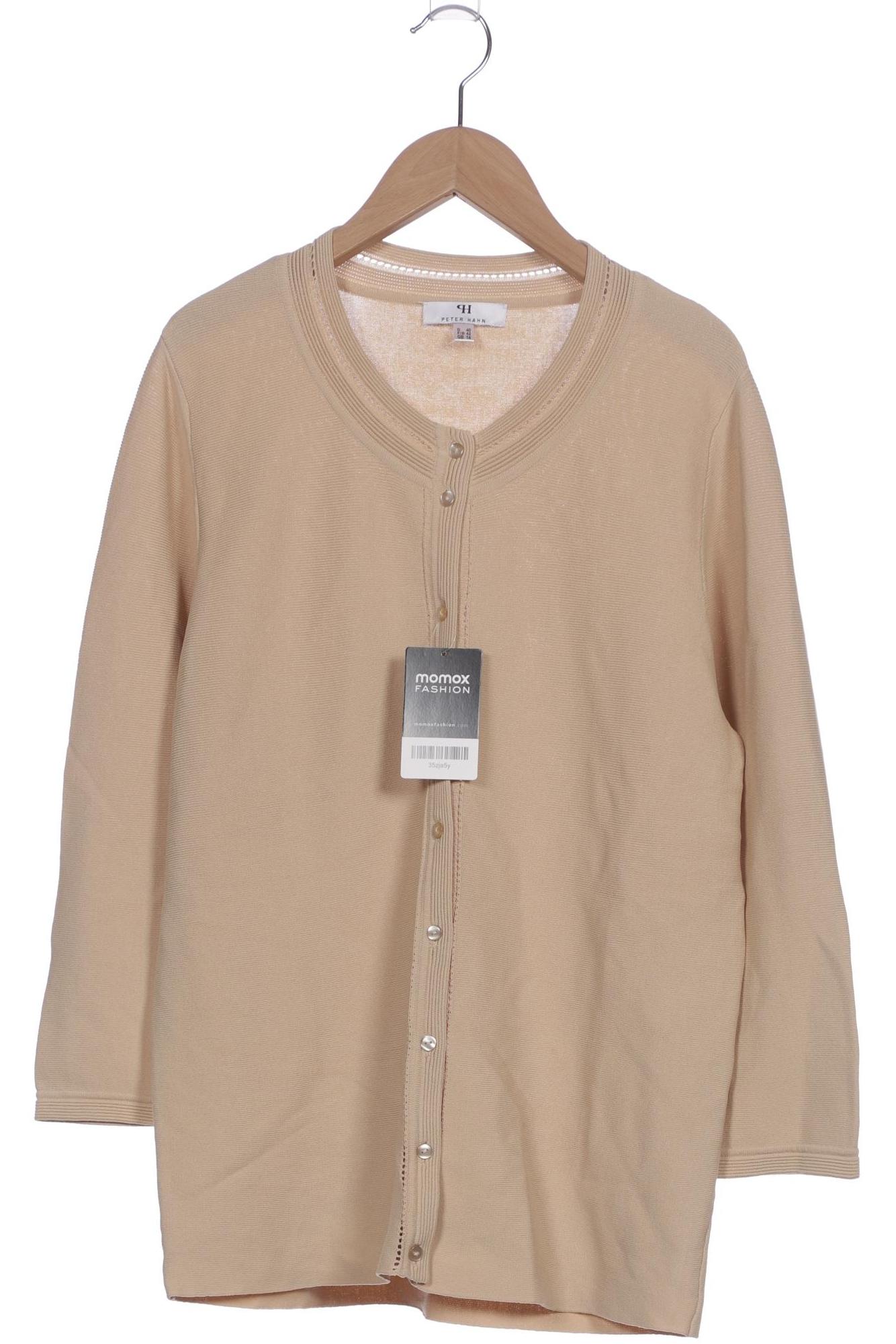 

Peter Hahn Damen Strickjacke, beige, Gr. 40