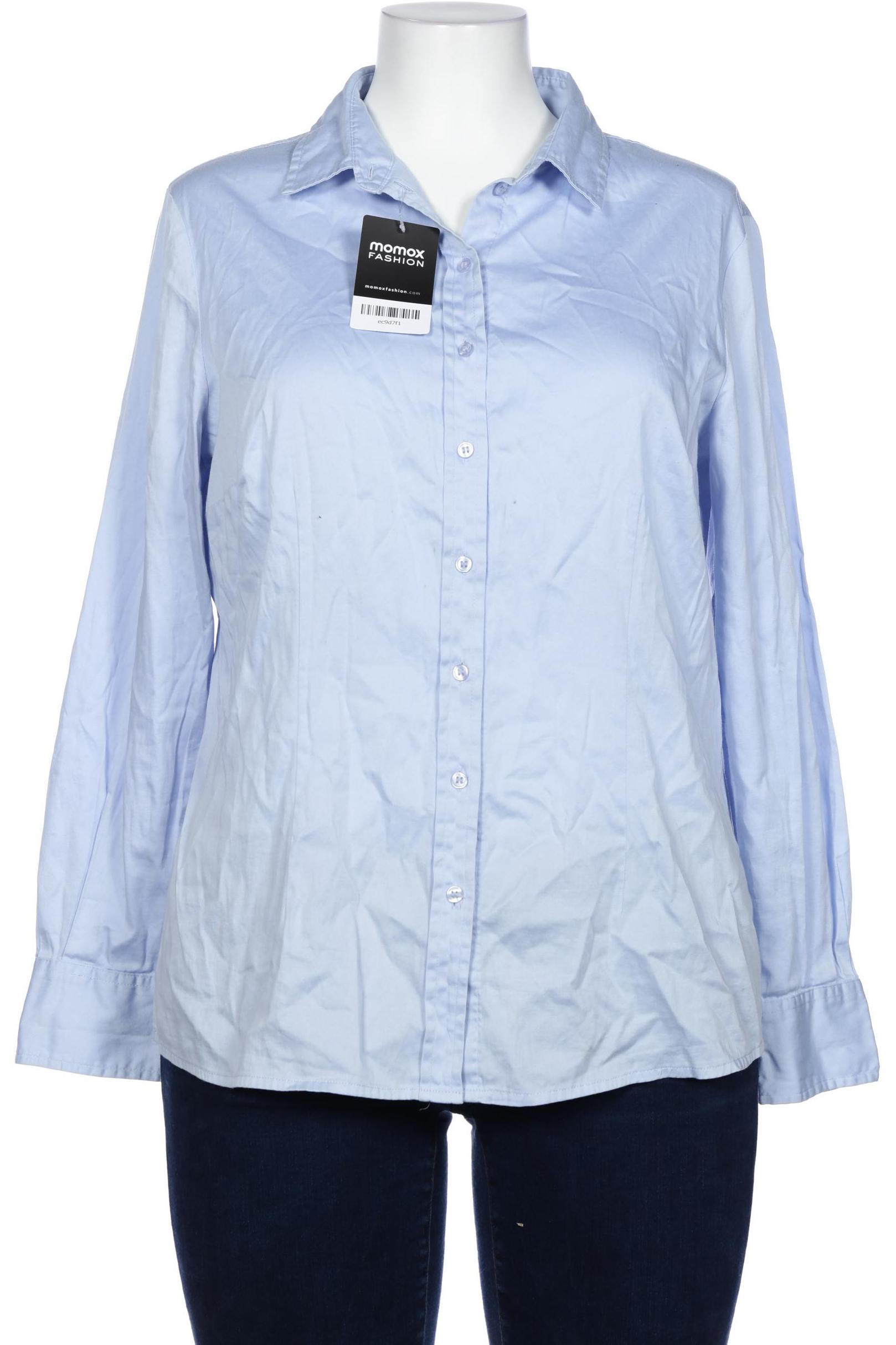

Peter Hahn Damen Bluse, blau, Gr. 44