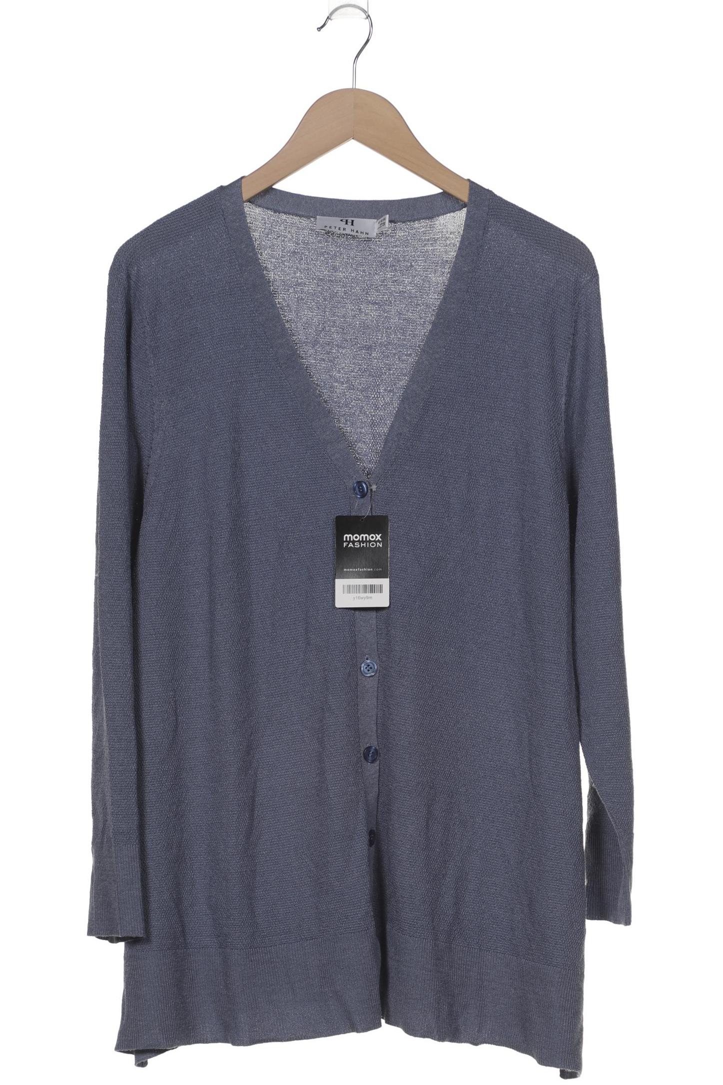 

Peter Hahn Damen Strickjacke, blau, Gr. 46